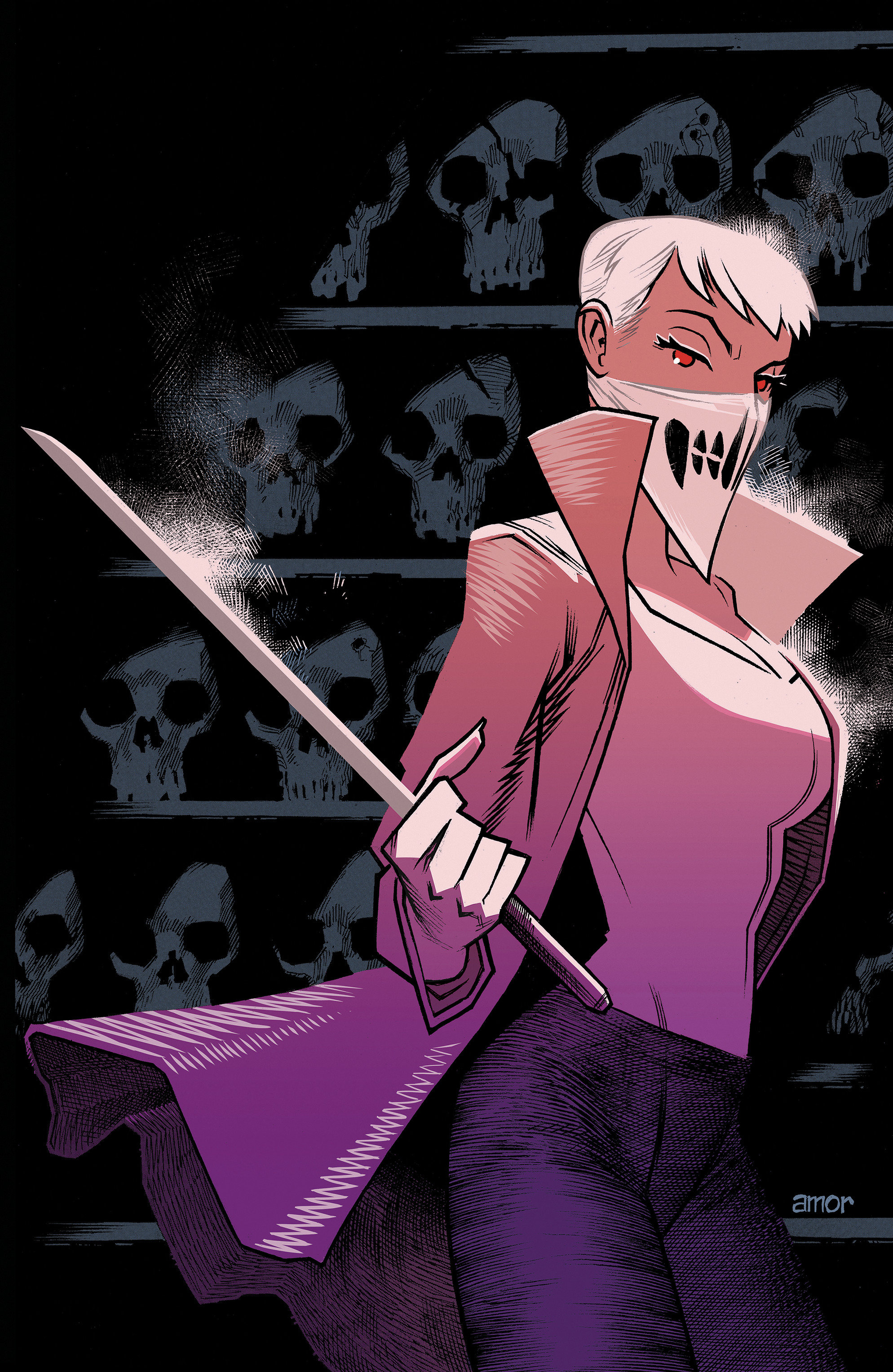 Fall Of The House Of Slaughter #3 E 1 in 25 Variant Edition (Full Art, Amor)