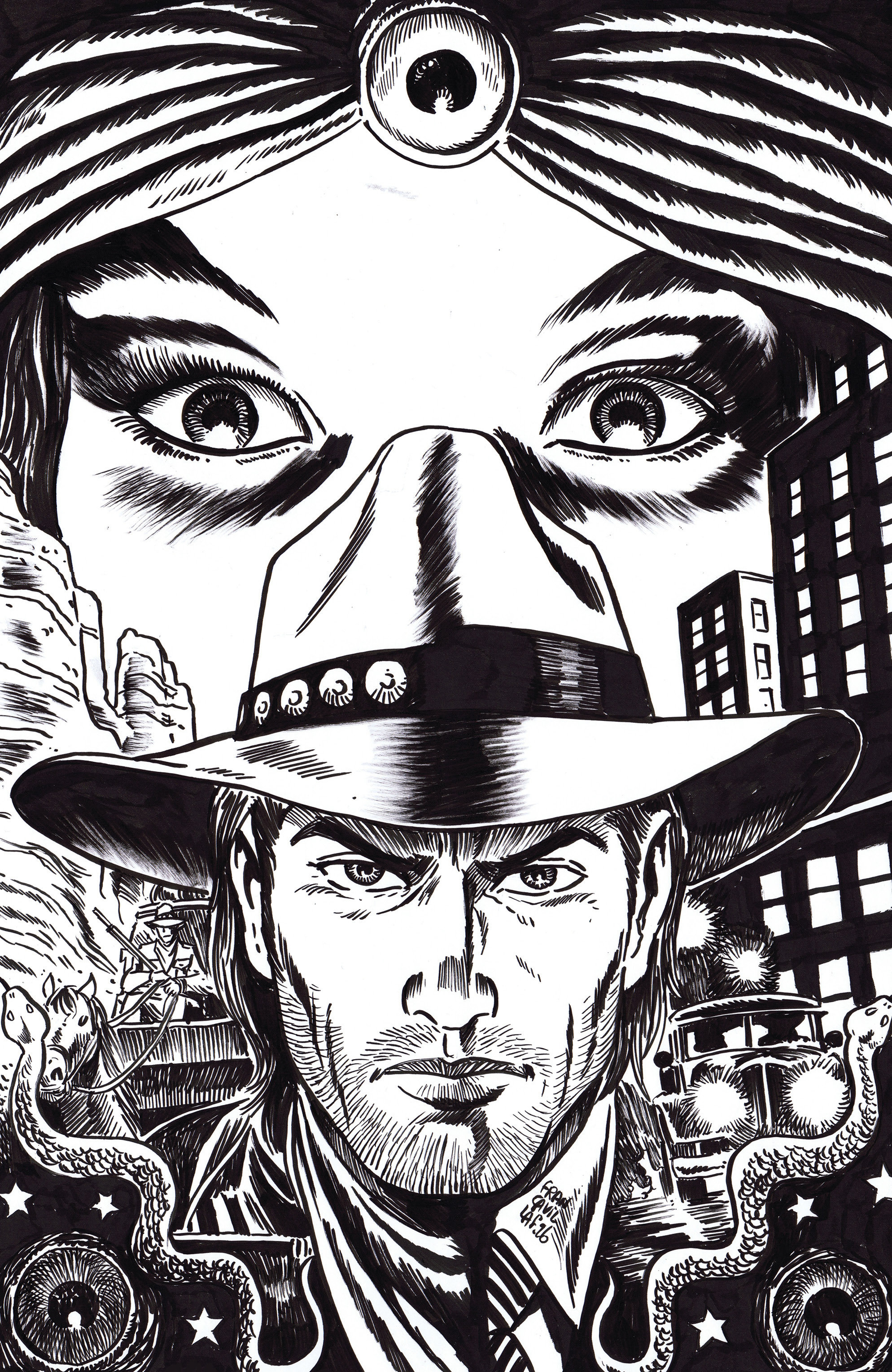 The Life And Death Of Lucas Dreamwalker #1 E Unlimited Variant (Full Art, Francavilla)