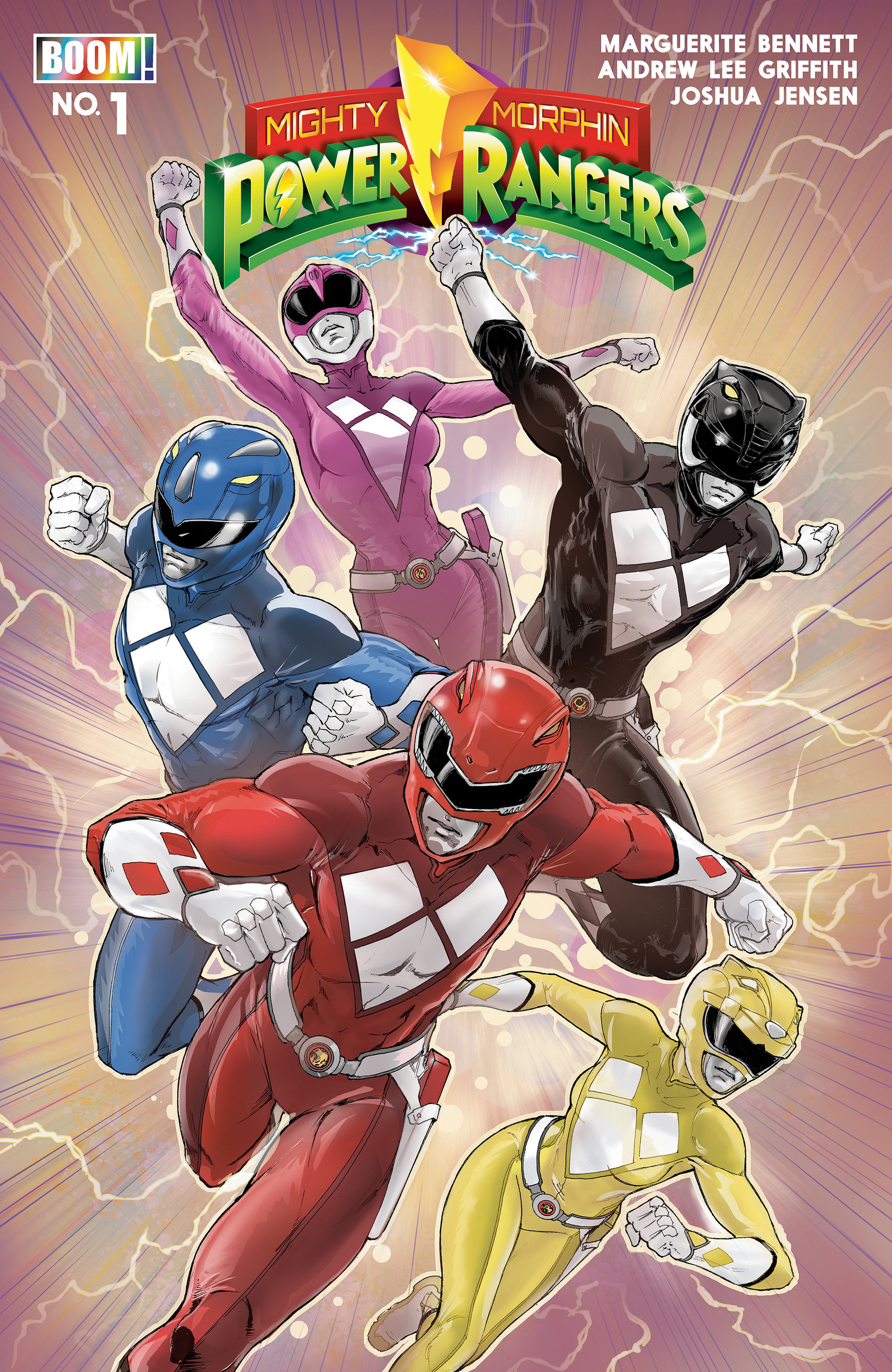 Mighty Morphin Power Rangers (2026) #1 B Variant (Dressed, Griffith)