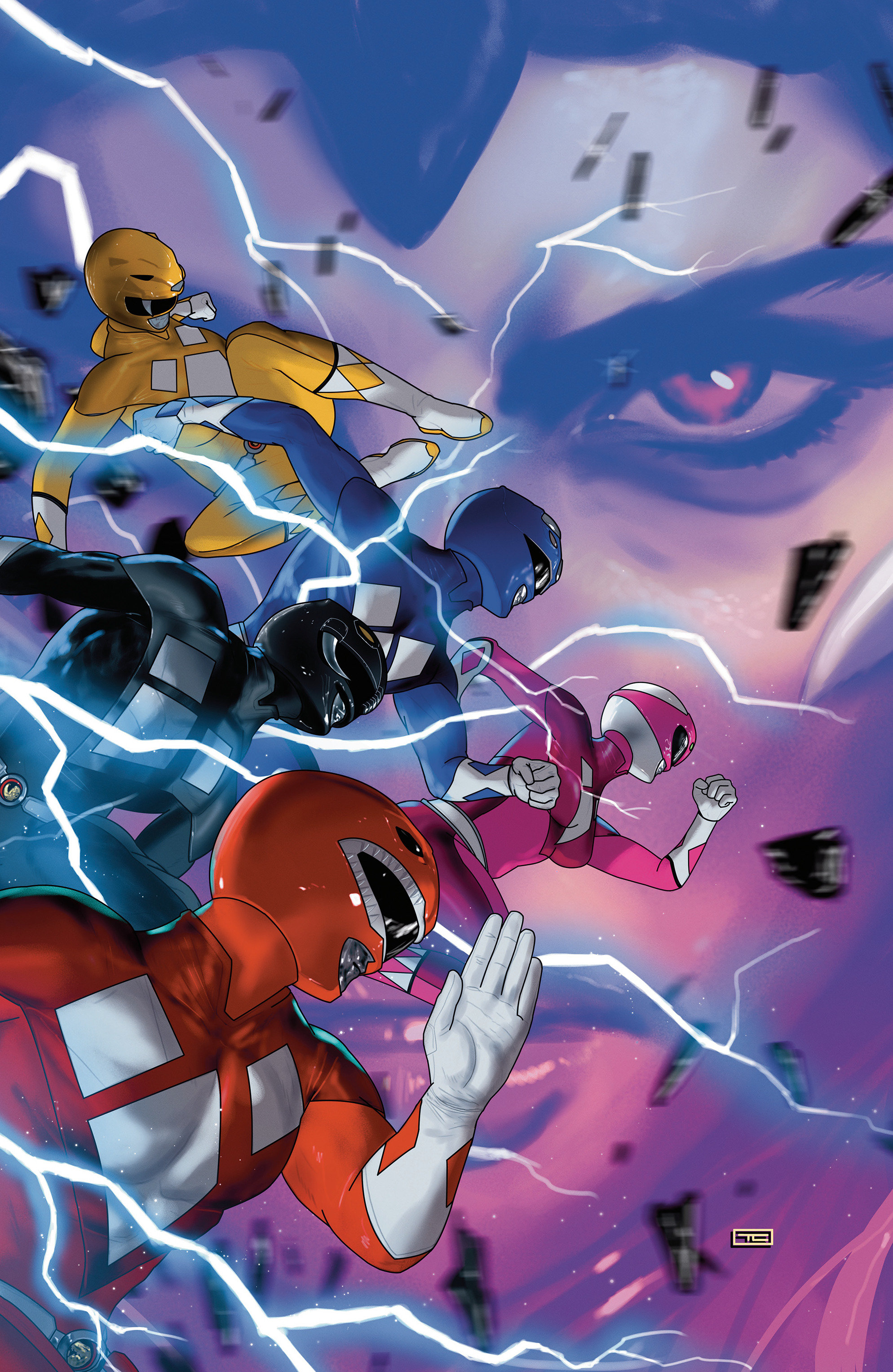 Mighty Morphin Power Rangers (2026) #1 G 1:20 Variant Edition Variant (Full Art, Clarke)