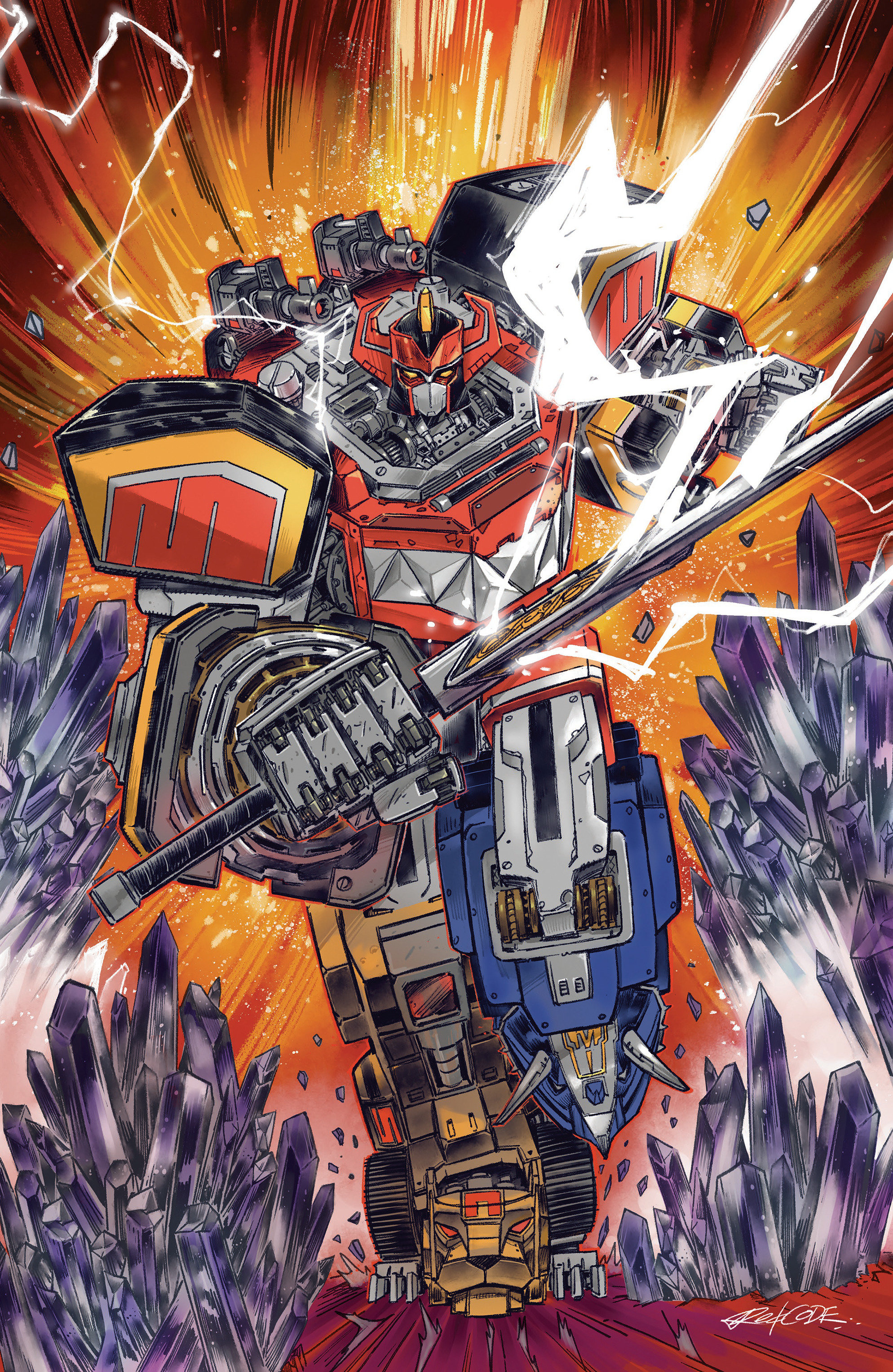 Mighty Morphin Power Rangers (2026) #2 G 1:20 Variant Edition (Full Art, Redcode)