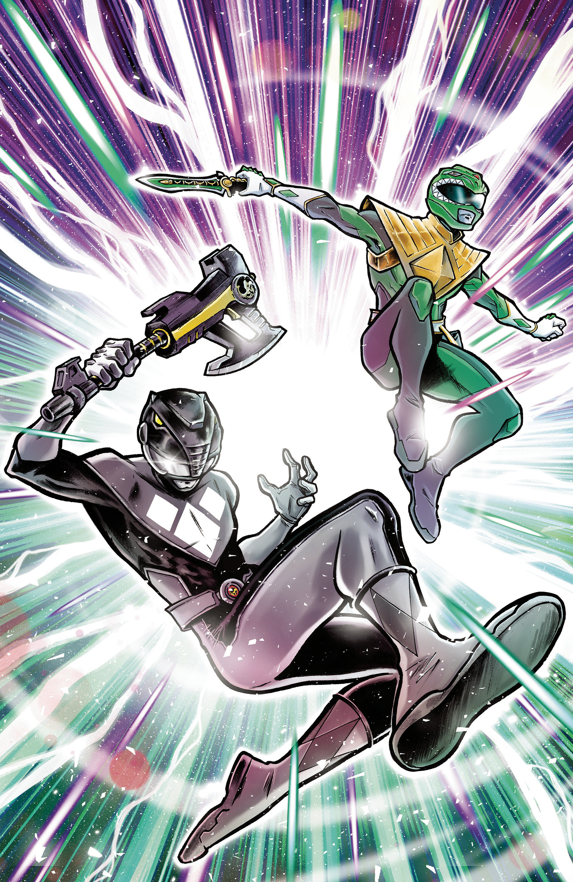 Mighty Morphin Power Rangers (2026) #5 E Foil Variant (Full Art, Foil, Di Gianfelice)