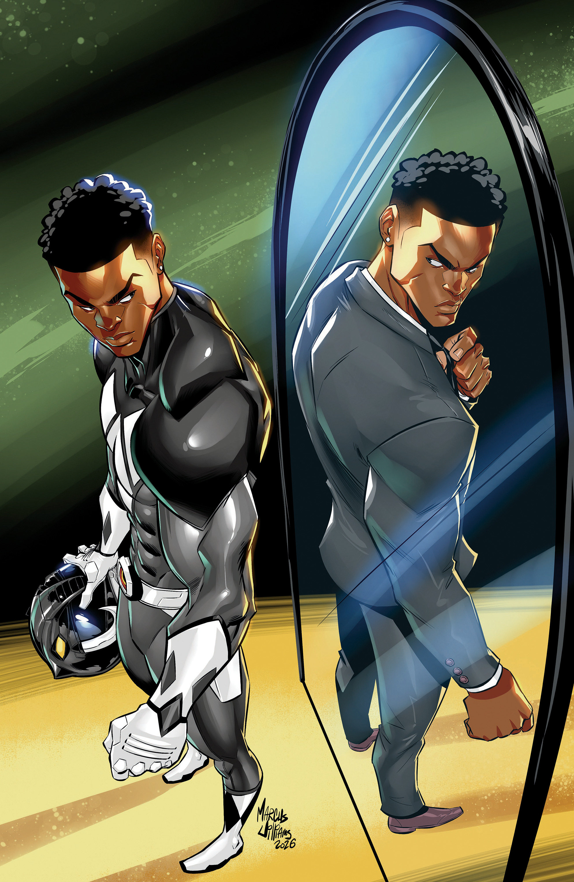 Mighty Morphin Power Rangers (2026) #5 G 1:20 Variant Edition Variant (Full Art, Williams)