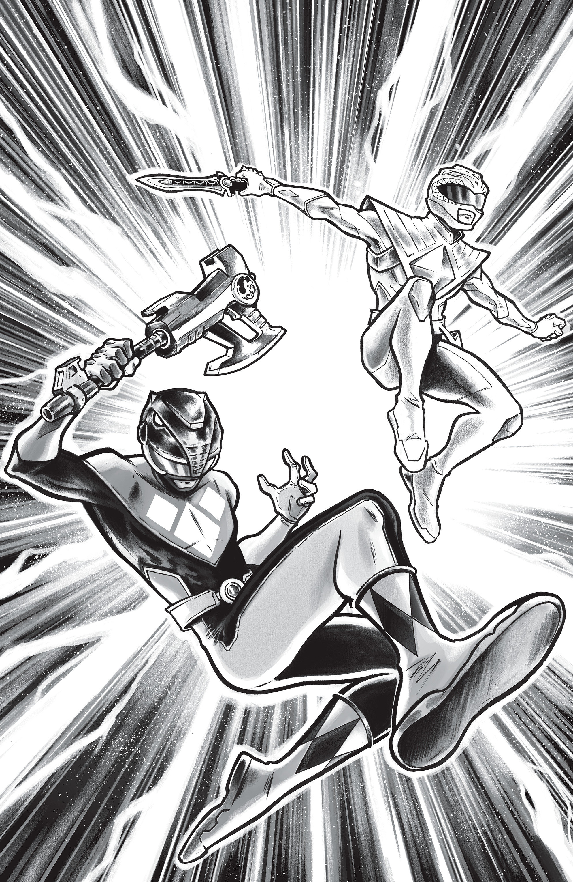 Mighty Morphin Power Rangers (2026) #5 H 1 in 25 Variant Edition Variant (Full Art, Di Gianfelice)