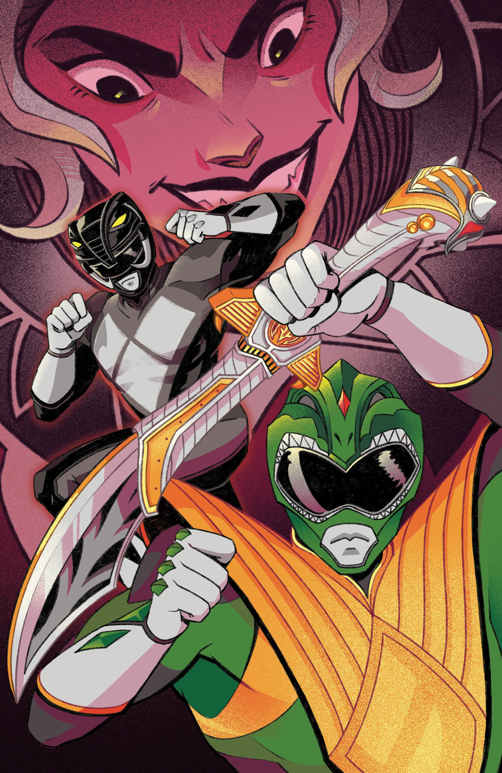 Mighty Morphin Power Rangers (2026) #5 I 1 in 50 Variant Edition Variant (Full Art, Goux)