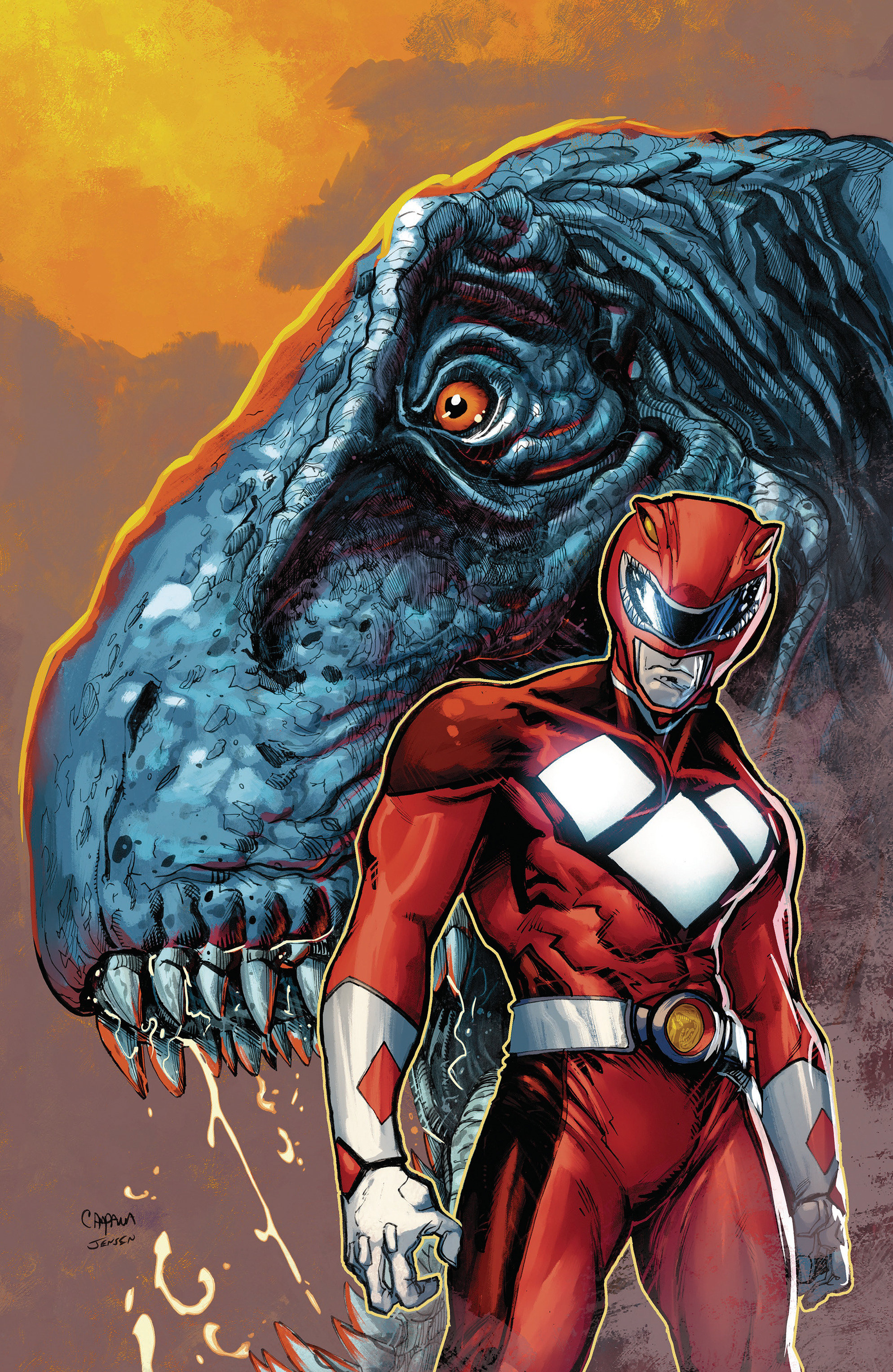 Mighty Morphin Power Rangers (2026) #6 G 1:20 Variant Edition Variant (Full Art, Campana)
