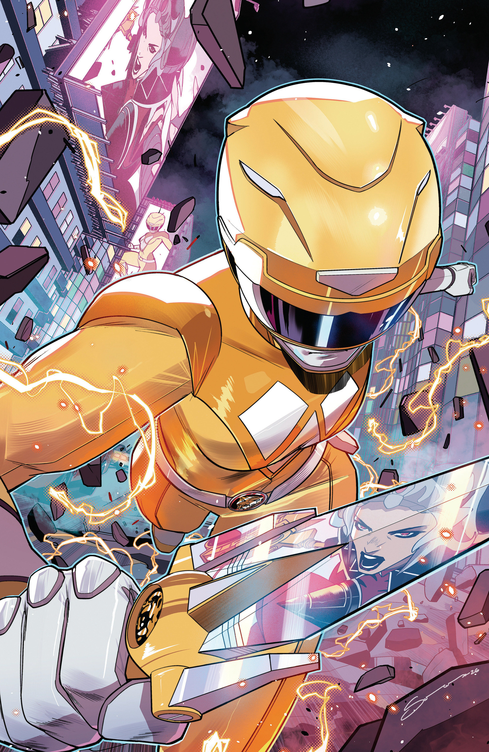 Mighty Morphin Power Rangers (2026) #7 I 1:40 Variant Edition Variant (Full Art, Sorressa)