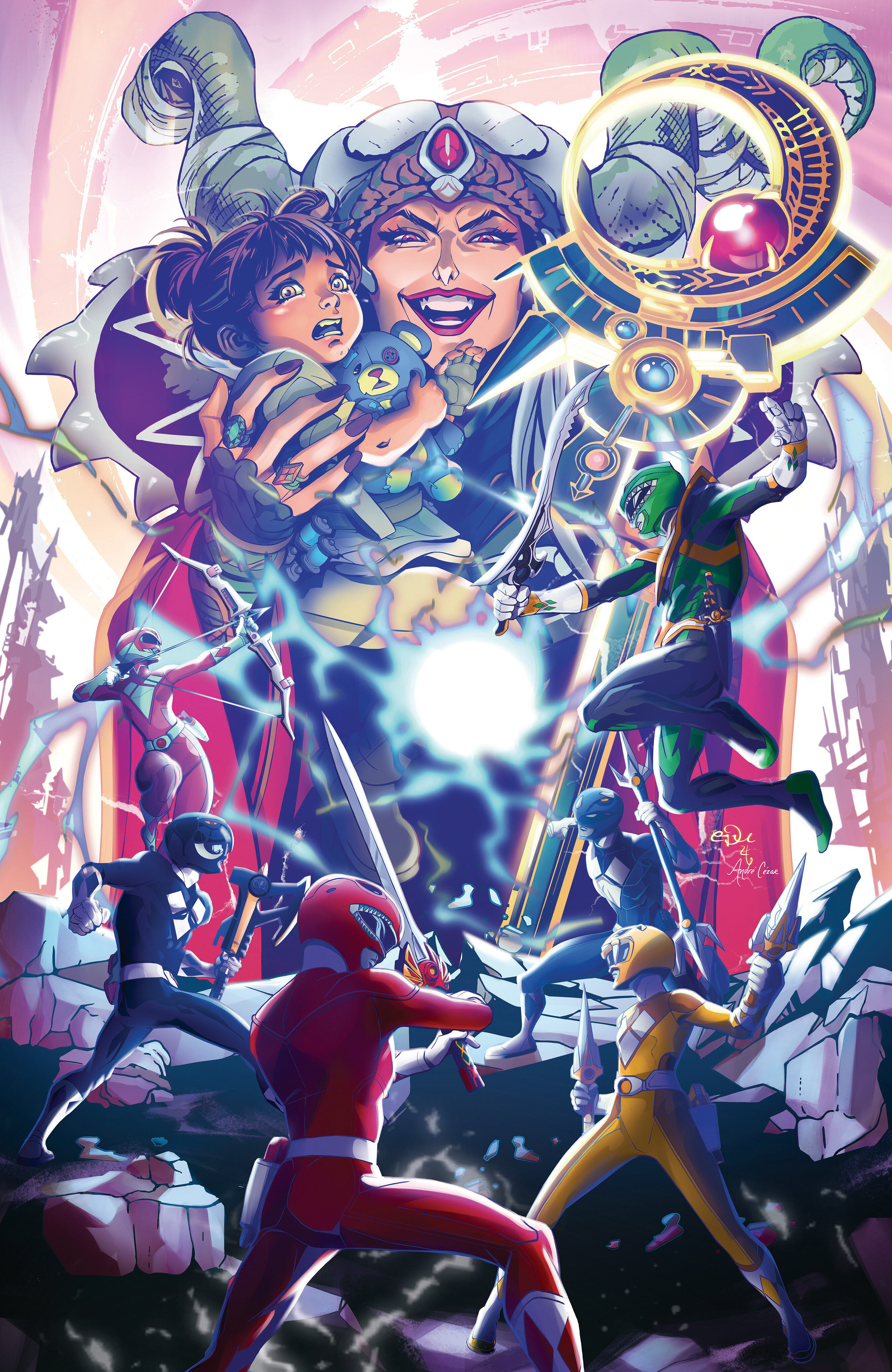 Mighty Morphin Power Rangers (2026) #8 I 1:40 Variant Edition (Full Art, Francisco)