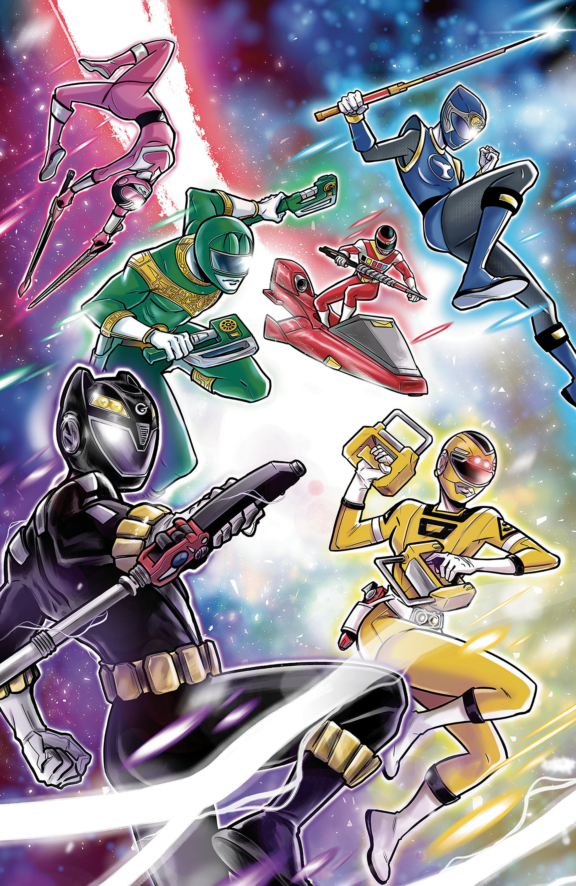 Power Rangers Unlimited #1 J 1:75 Variant Edition (Full Art, Di Gianfelice)