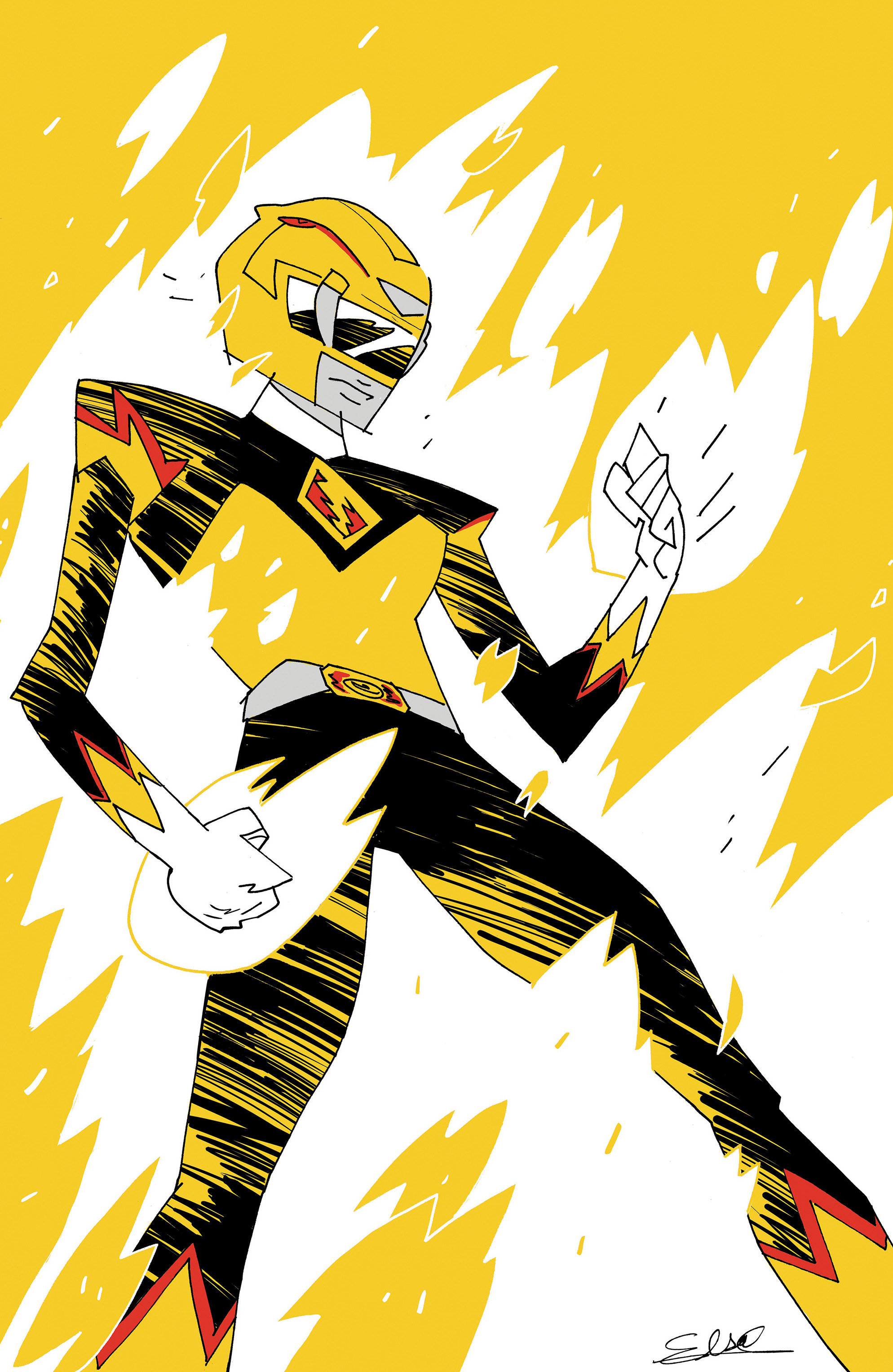 Power Rangers Unlimited #2 H 1 in 50 Variant Edition Variant (Full Art, Charretier)