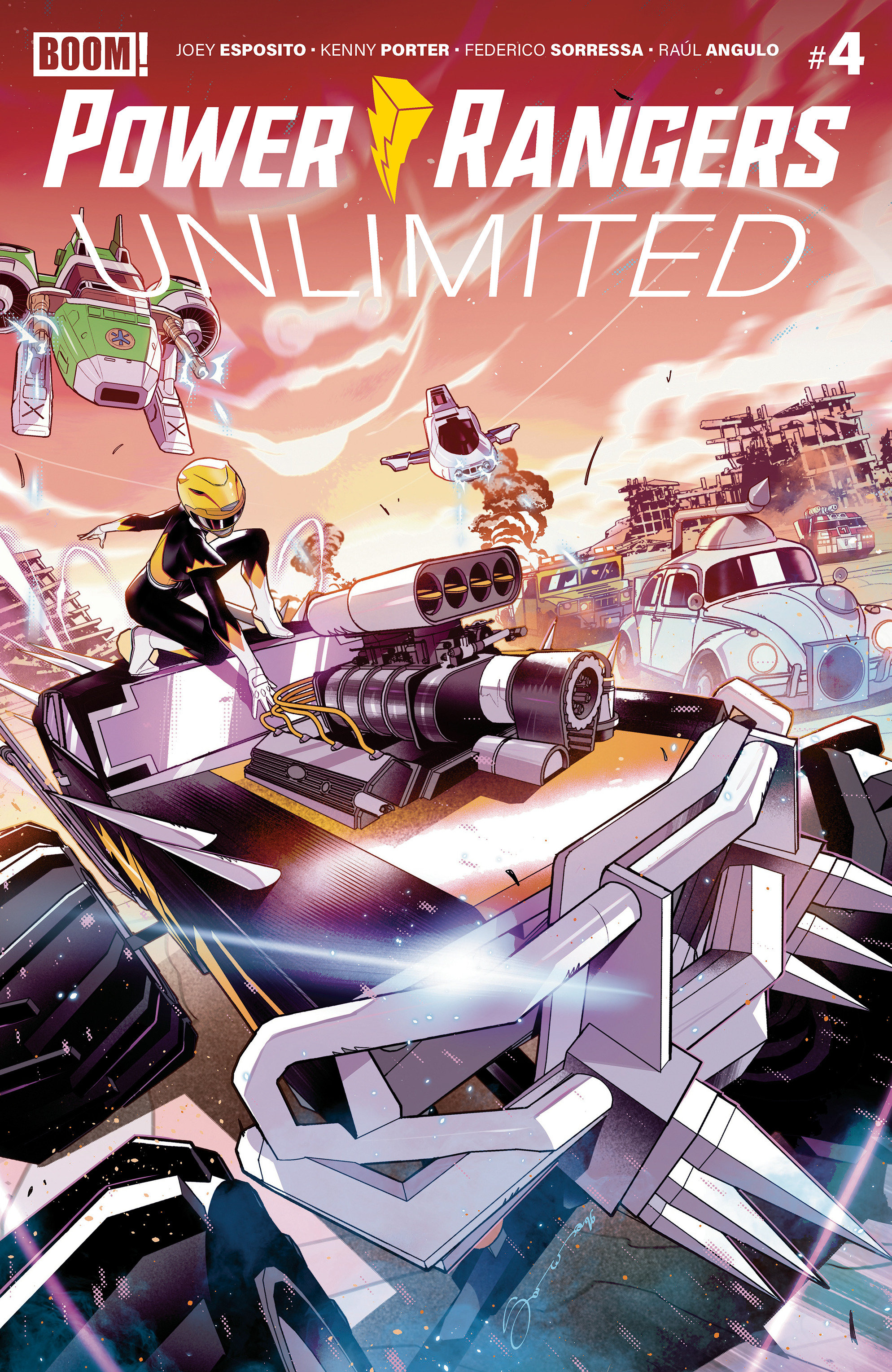 Power Rangers Unlimited #4 A Main (Dressed, Sorressa)