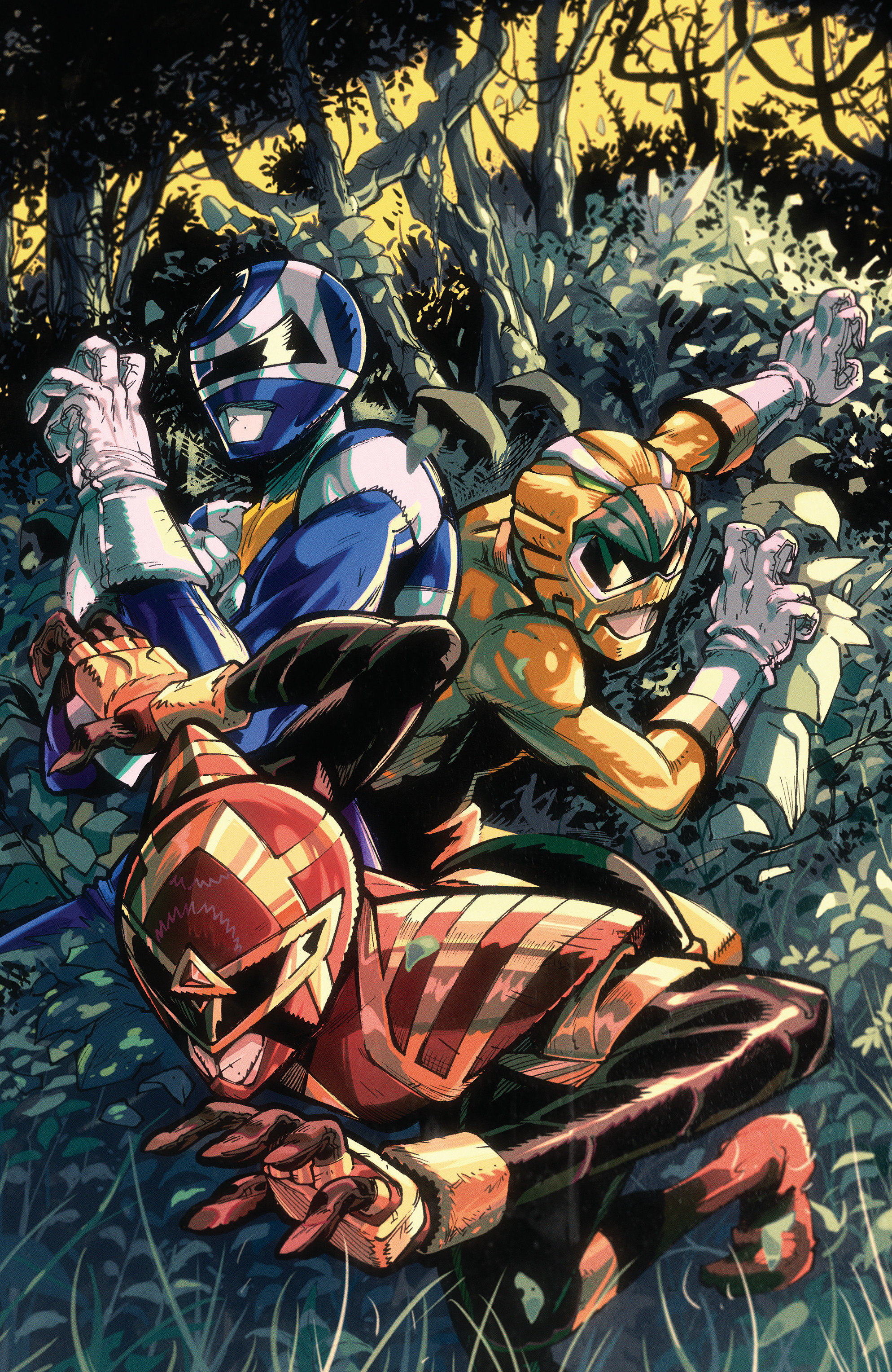 Power Rangers Unlimited #5 G 1 in 25 Variant Edition Variant (Full Art, Ortiz)