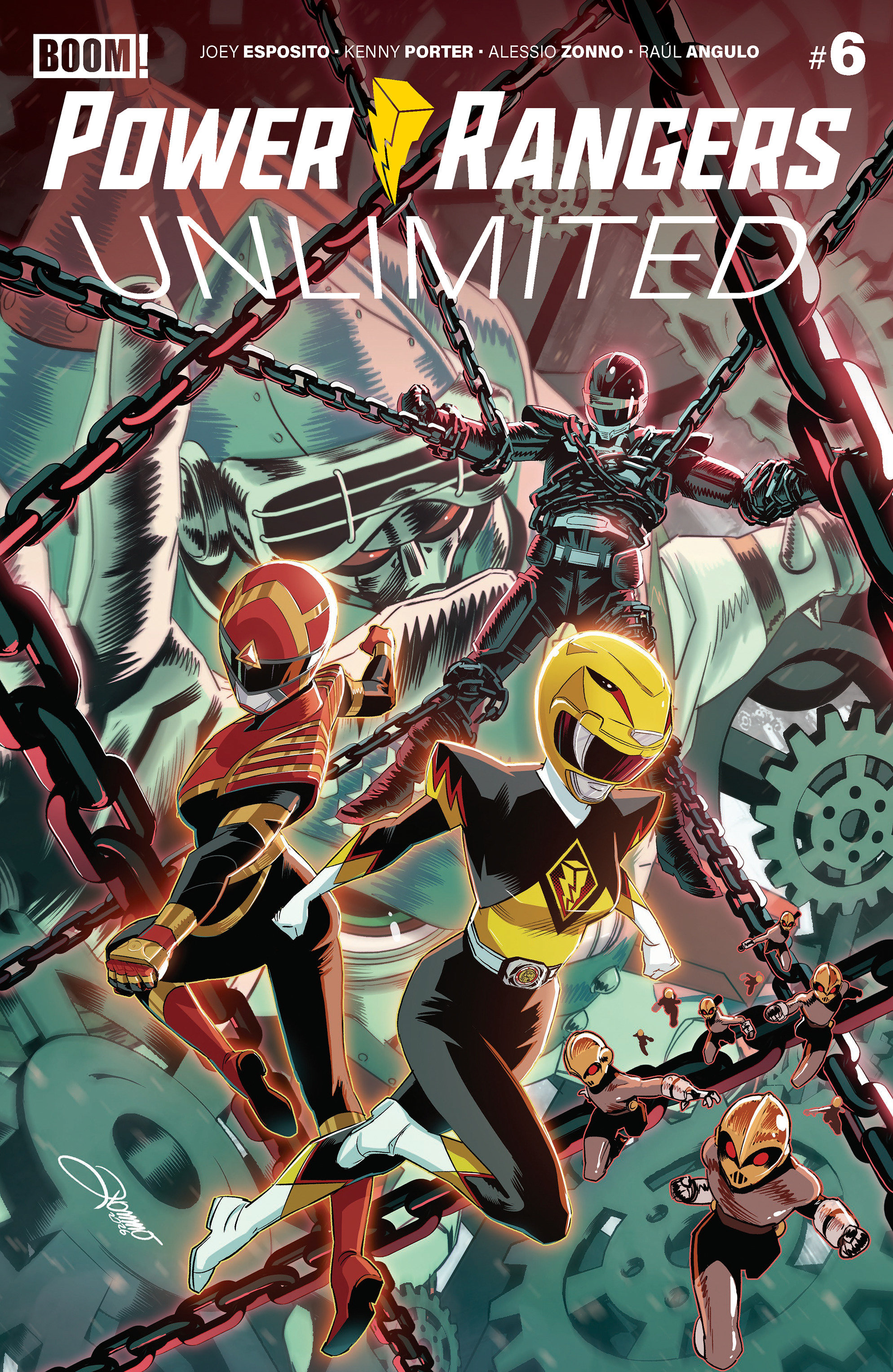 Power Rangers Unlimited #6 A Main (Dressed, Zonno)