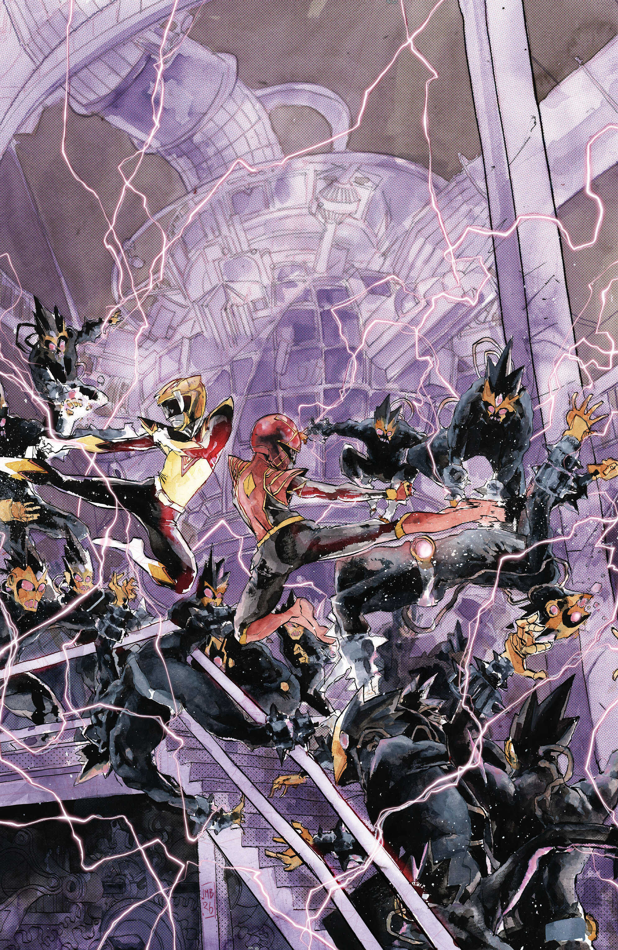 Power Rangers Unlimited #6 G 1:20 Variant Edition Variant (Full Art, Barravecchia)