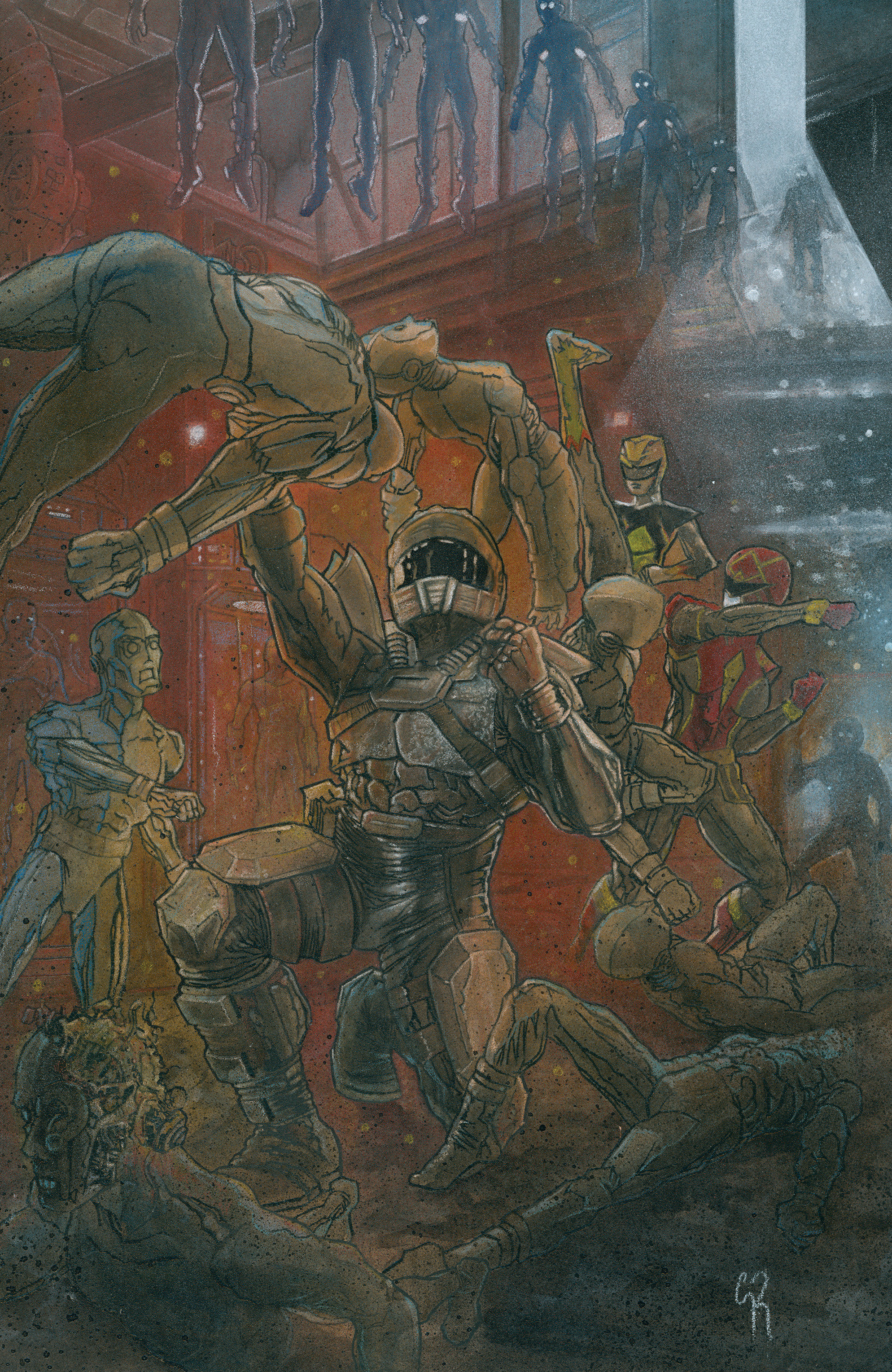 Power Rangers Unlimited #6 H 1:30 Variant Edition Variant (Full Art, Rodrigues)
