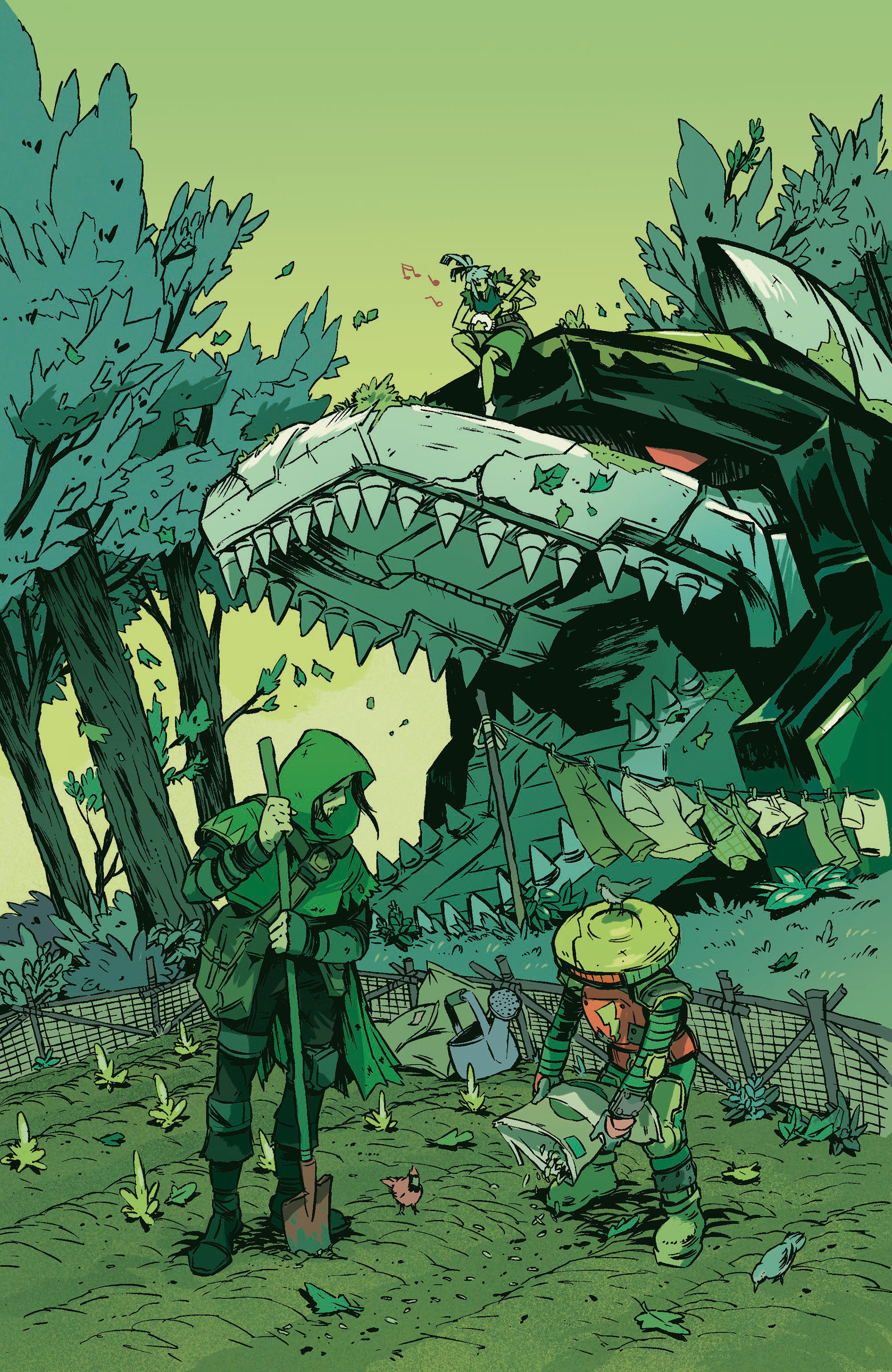 Power Rangers Green #1 I 1 in 25 Variant Edition Variant (Full Art, Ono)