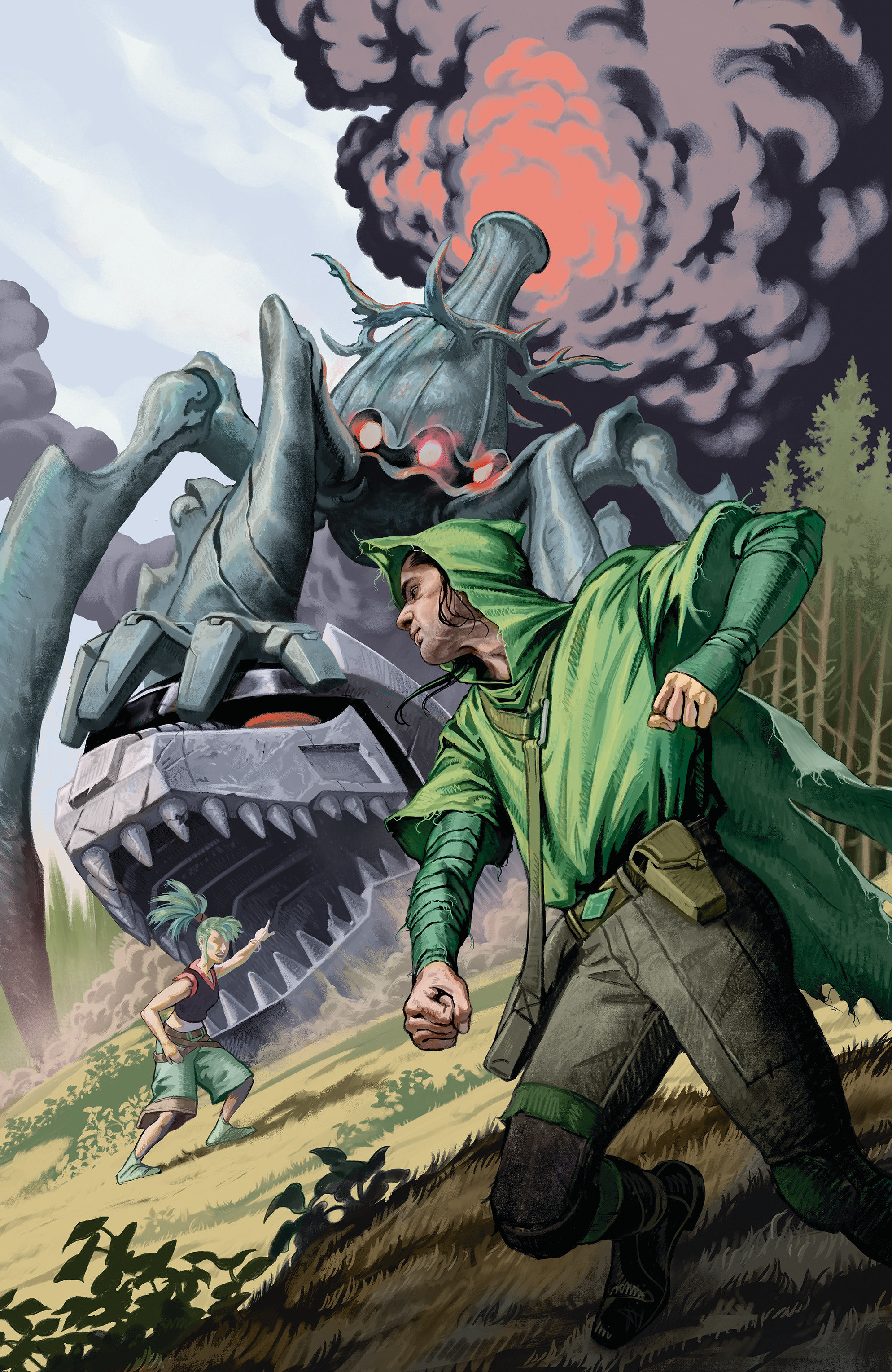 Power Rangers Green #2 G 1 in 25 Variant Edition Variant (Full Art, Tba)