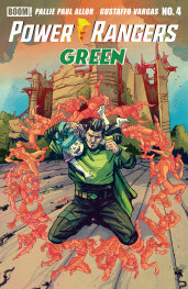  SEP200920260608 | POWER RANGERS GREEN @4 B VARİANT (DRESSED VARGAS) PRE ORDER/ÖN SİPARİŞ [SEP26] | BOOM  