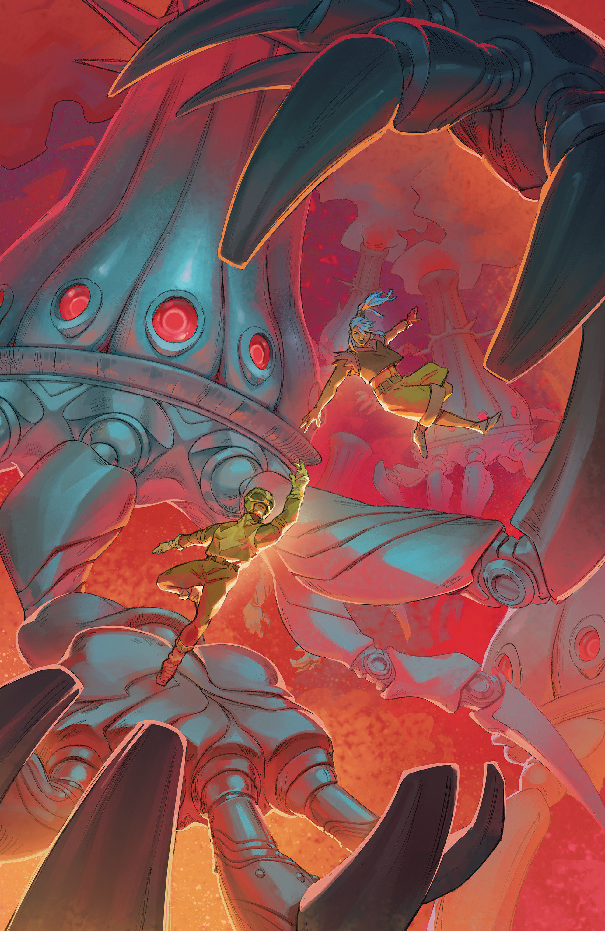 Power Rangers Green #5 F 1:20 Variant Edition Variant (Full Art, Viklander)