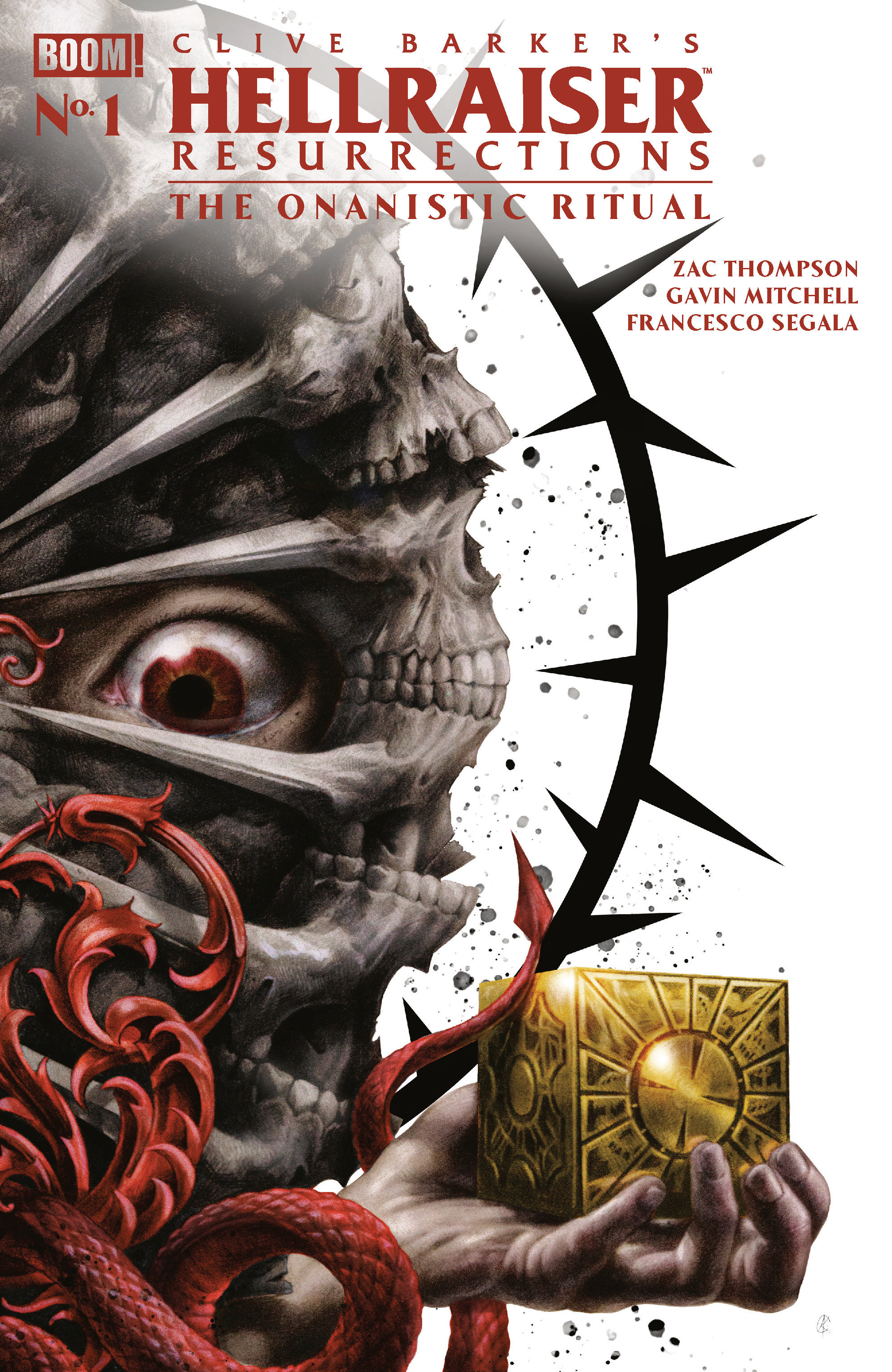 Hellraiser: Resurrections   The Onanistic Ritual #1 G Foc Reveal Variant (Dressed, Currey)