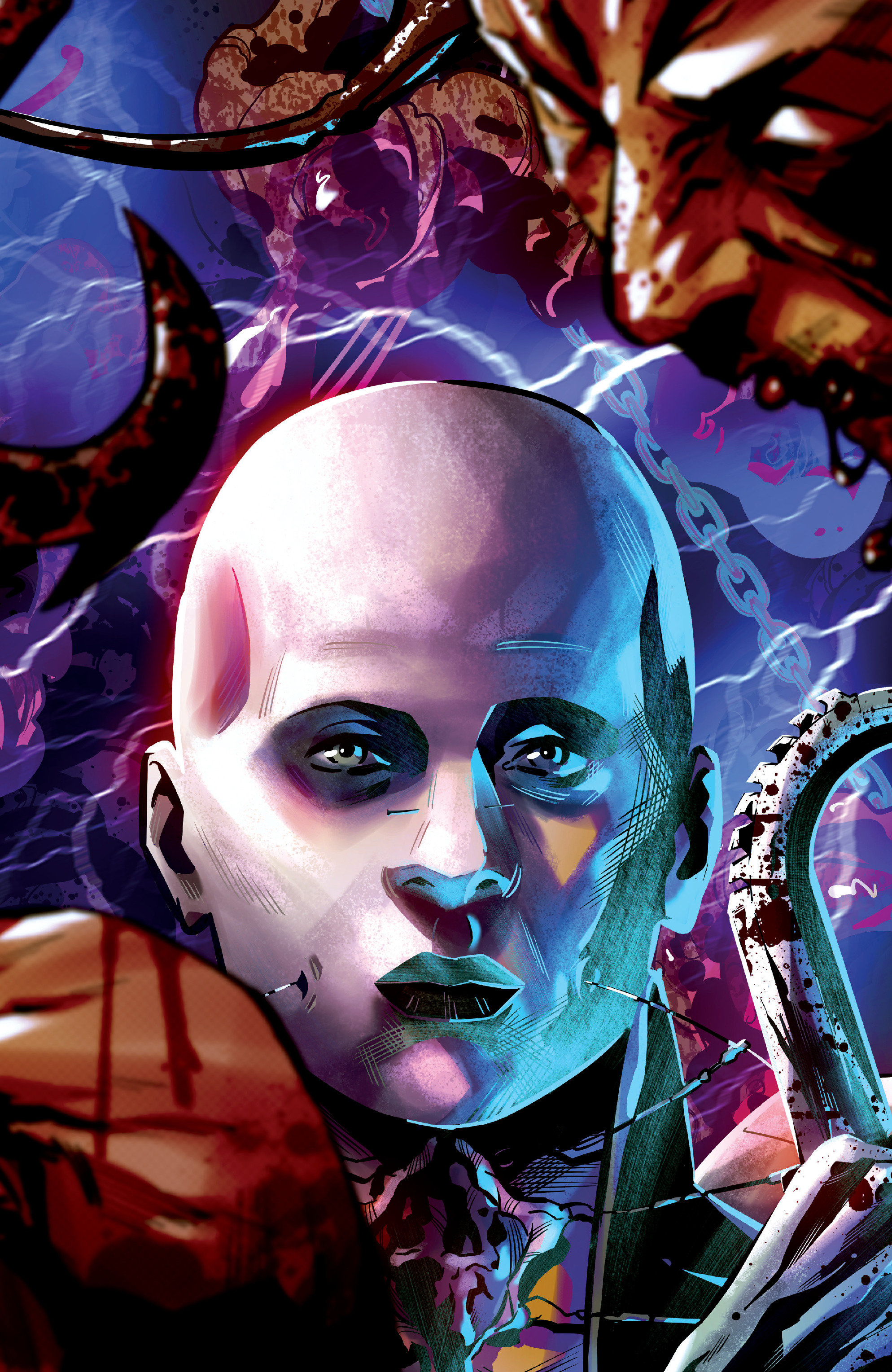 Hellraiser: Resurrections   The Deep Gospel #1 D 1 in 10 Variant Edition (Full Art, Sabbatini)