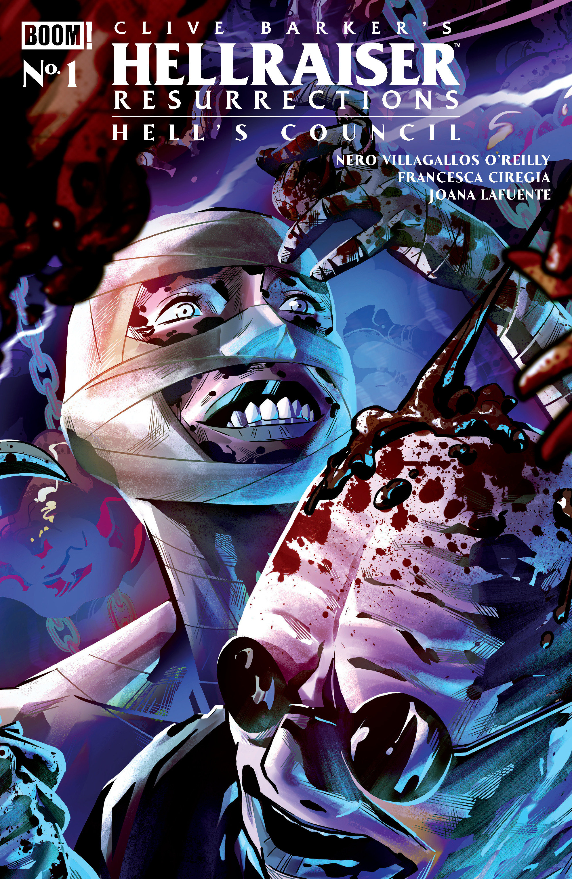 Hellraiser: Resurrections   Hell's Council #1 B Variant (Dressed, Sabbatini)