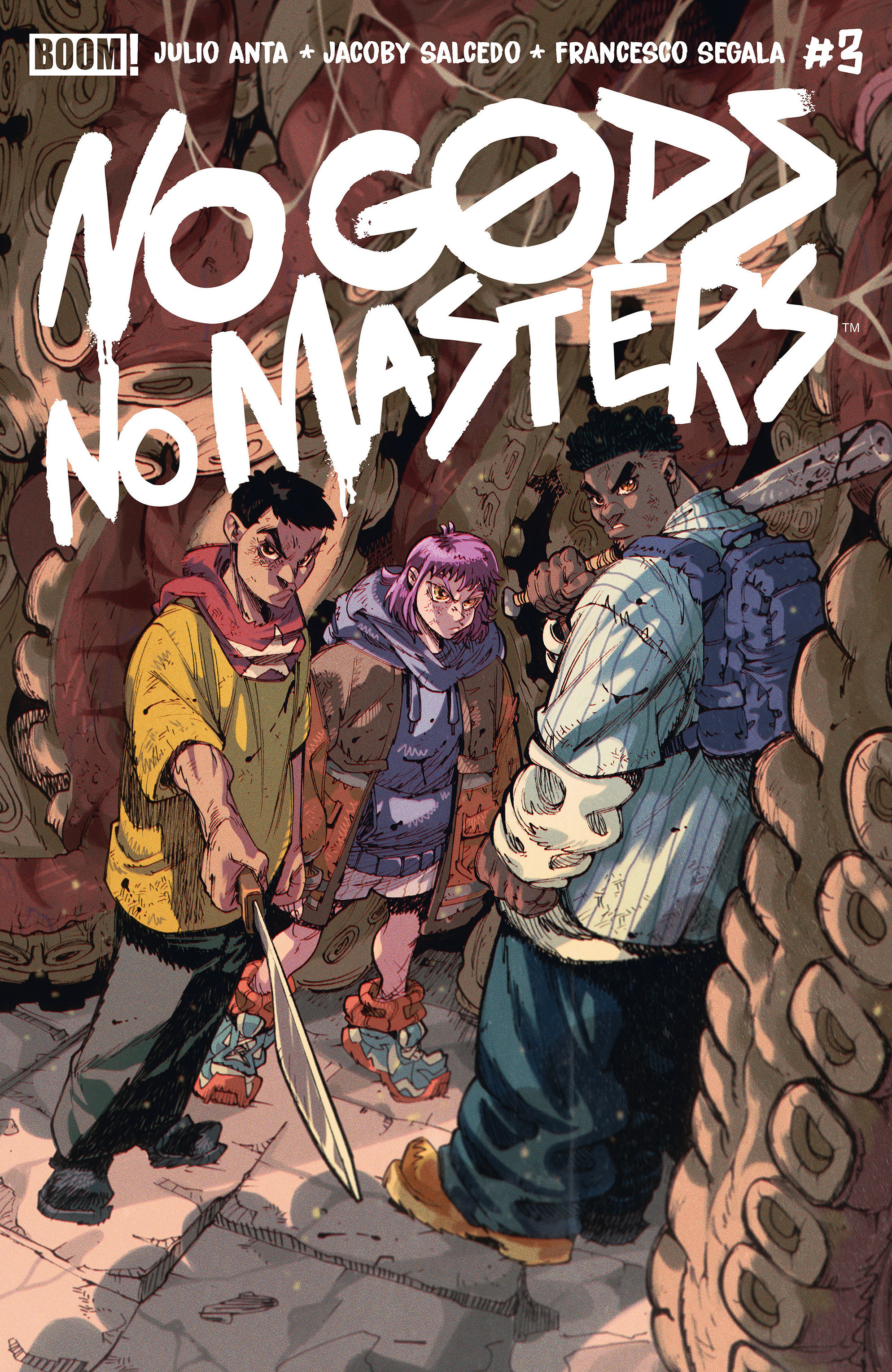 No Gods, No Masters #3 B Variant (Dressed, Ortiz)