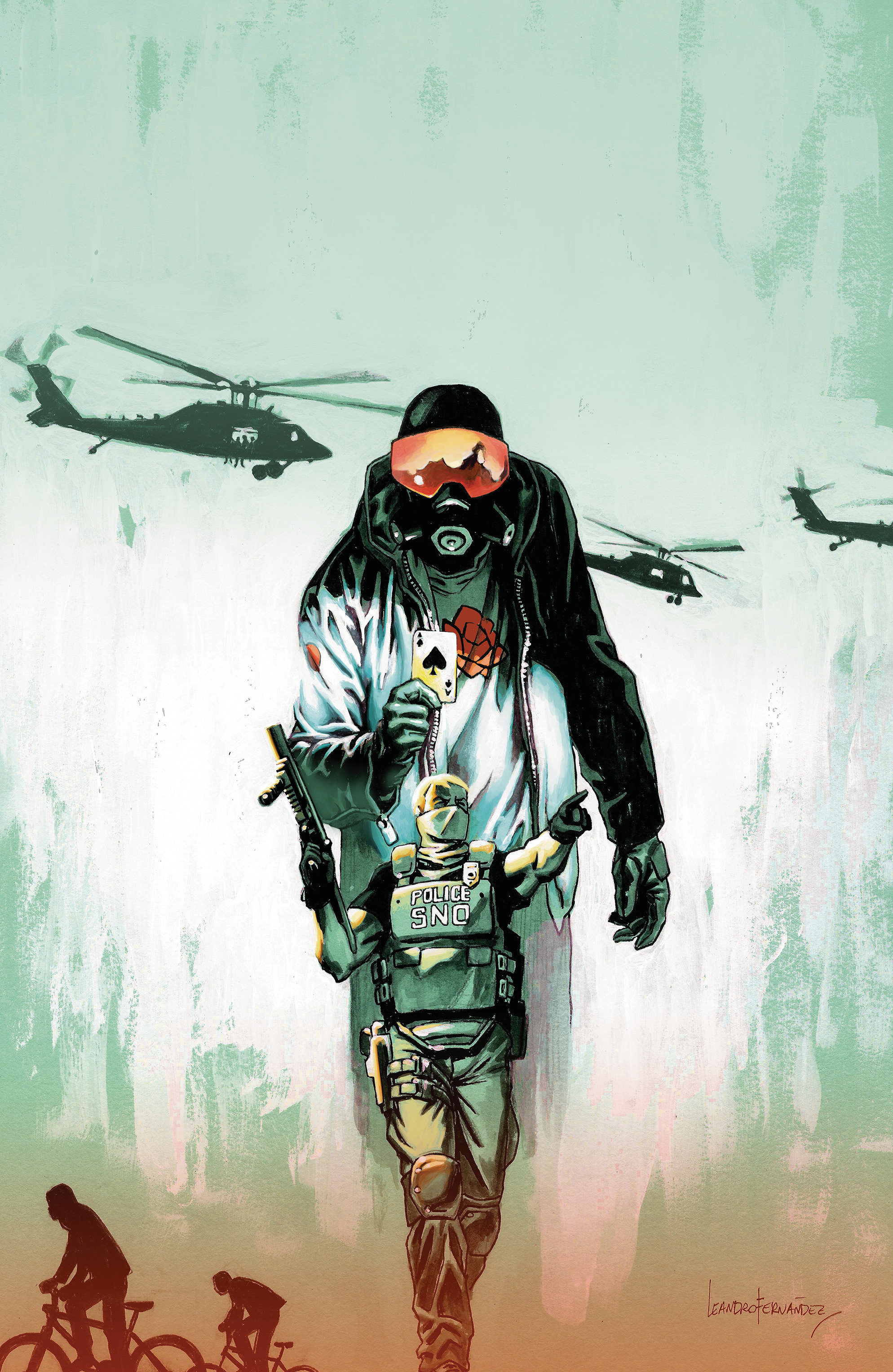 No One Escapes The Dialectic #1 D 1 in 25 Variant Edition (Full Art, Fernandez)