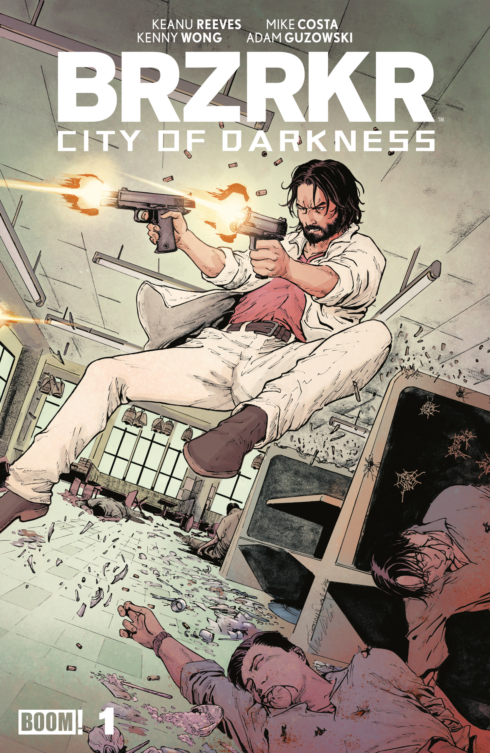 BRZRKR: City Of Darkness #1 C Foil Variant (Dressed, Foil, Wong)