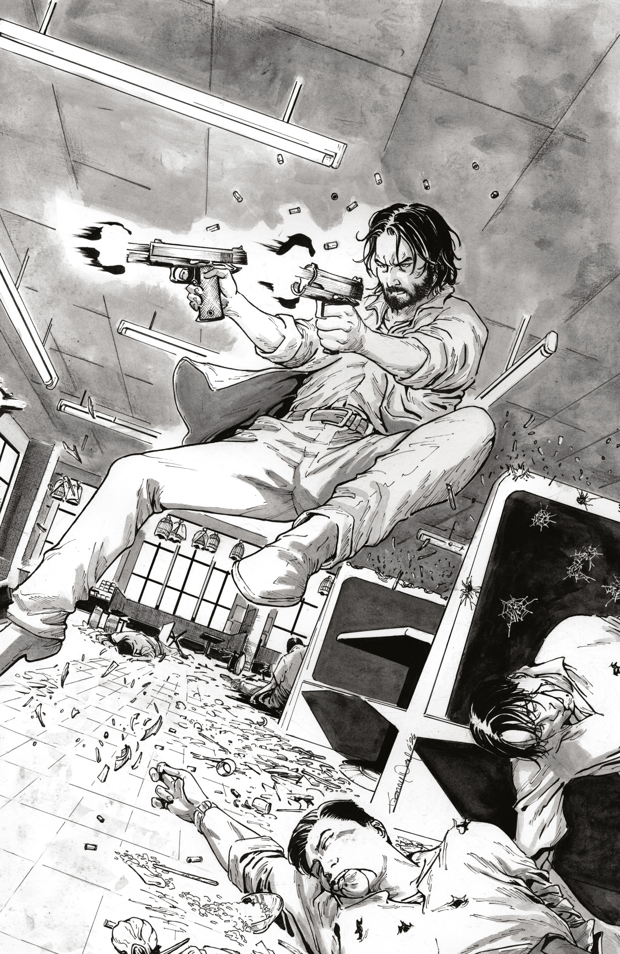 BRZRKR: City Of Darkness #1 E 1 in 10 Variant Edition (Full Art, Wong)