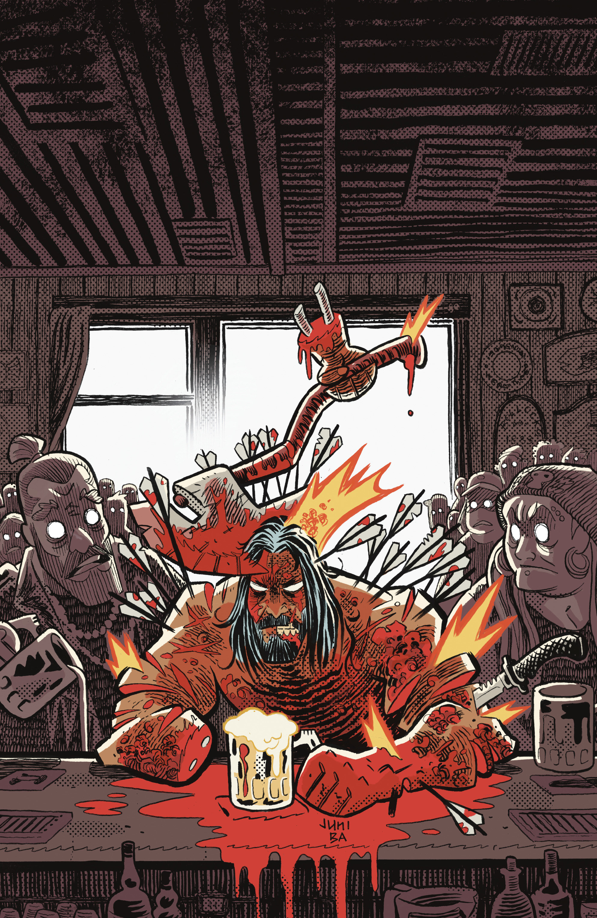 BRZRKR: City Of Darkness #1 G 1:30 Variant Edition (Full Art, Ba)