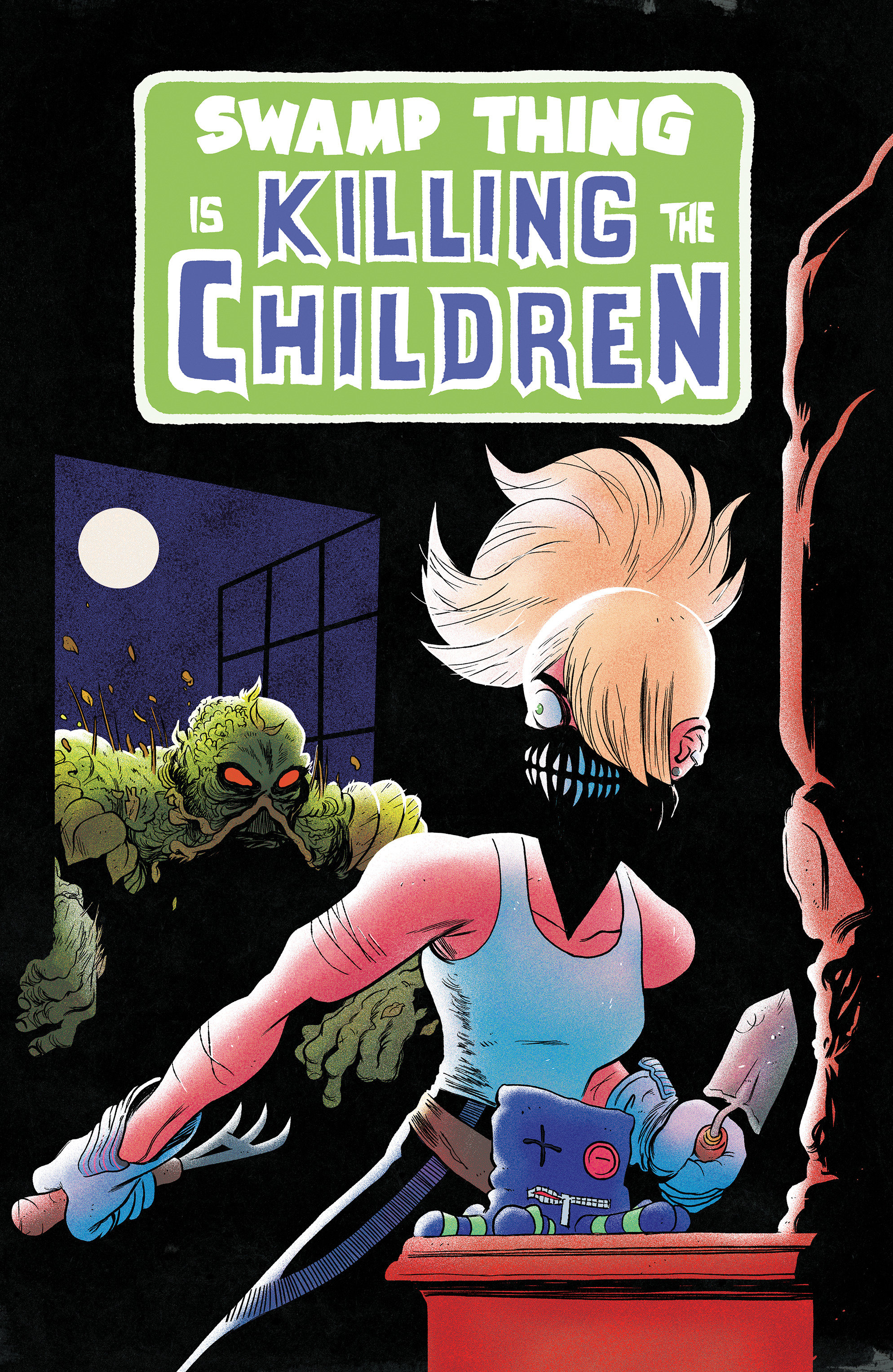 Swamp Thing Is Killing The Children #1 C Swamp Thing Homage Variant (Dressed, Boss)