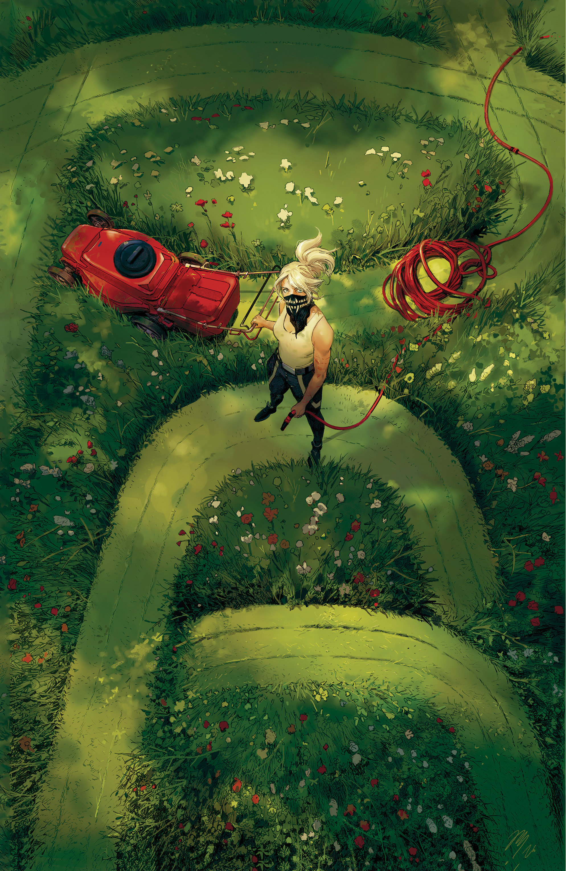 Swamp Thing Is Killing The Children #1 L 1 in 50 Variant Edition (Full Art, Martínez Bueno)