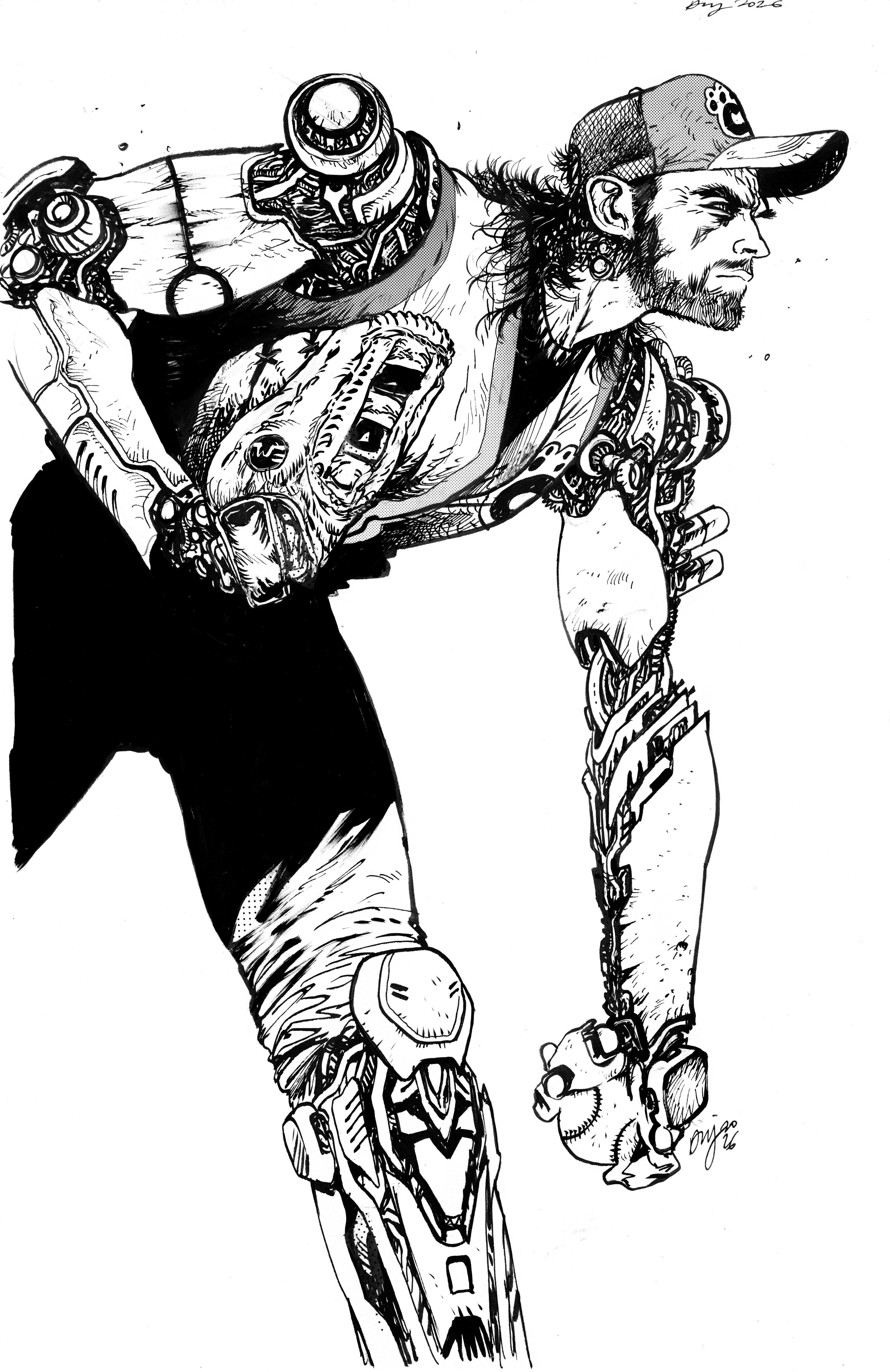 247 Comics Presents / Spotlight #1 Cover M   1 in 100 Daniel Warren Johnson Variant Black & White/Virgin