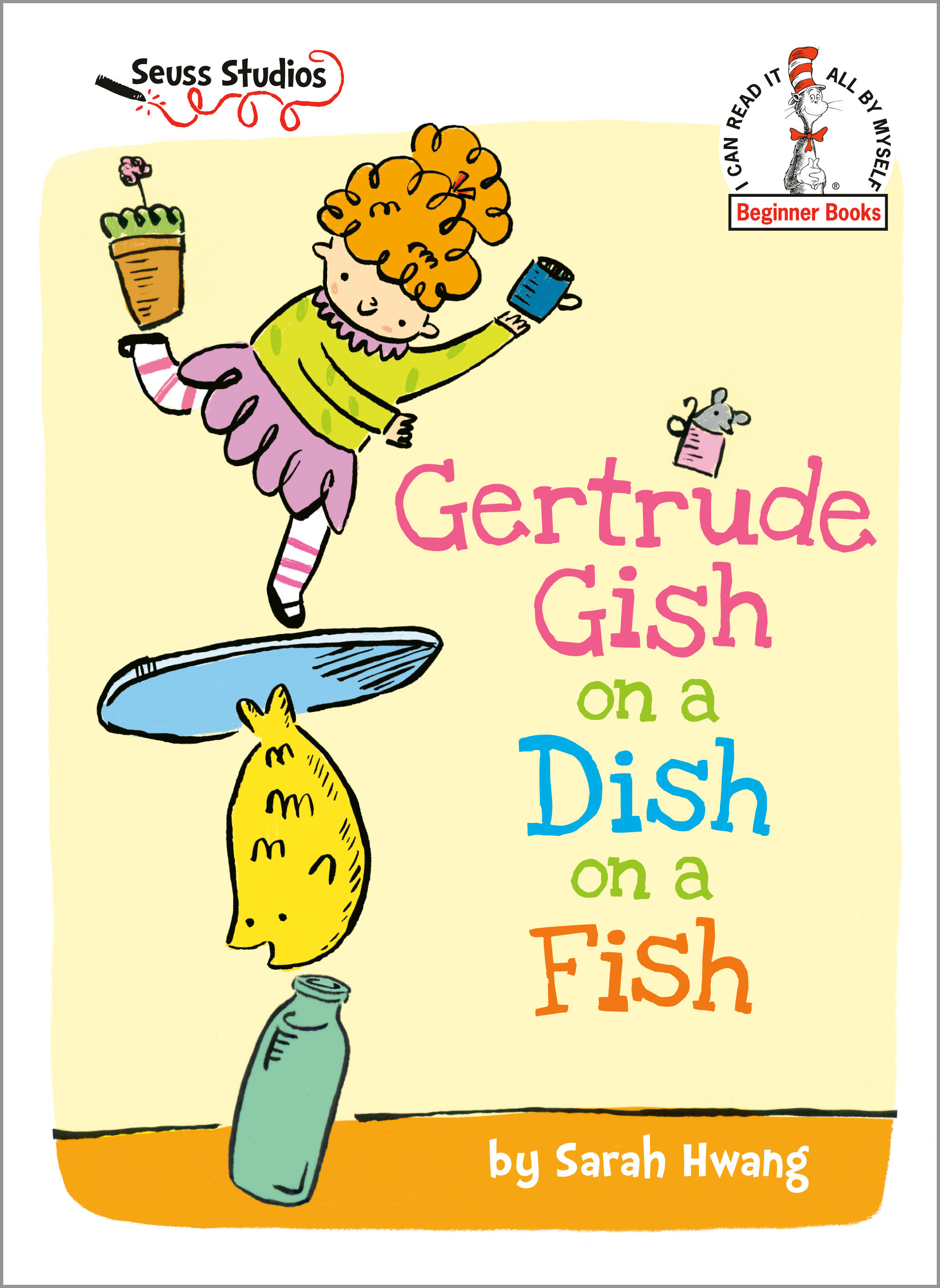 Gertrude Gish On A Dish On A Fish