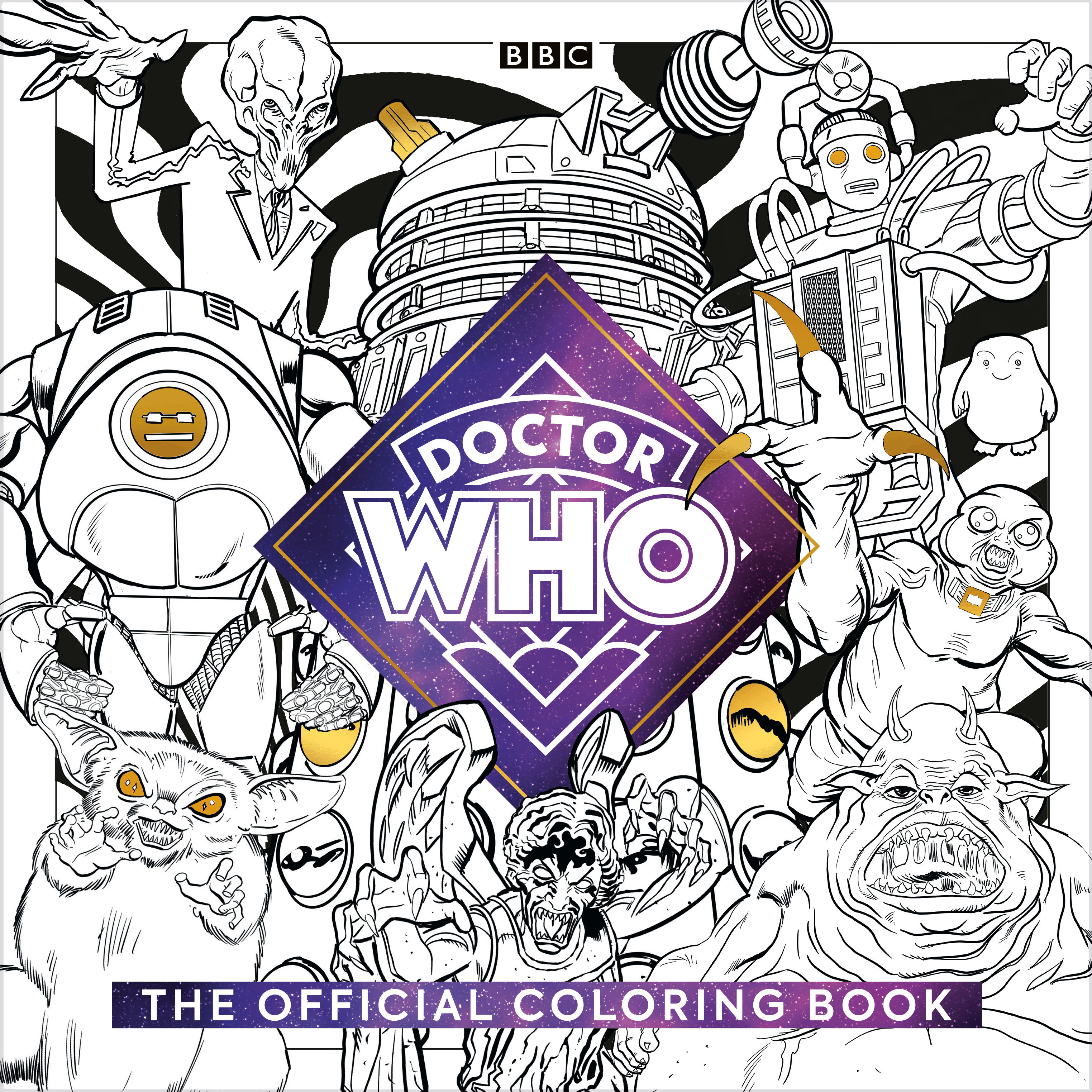 Weekly Pull list - The Official Doctor Who Coloring Book