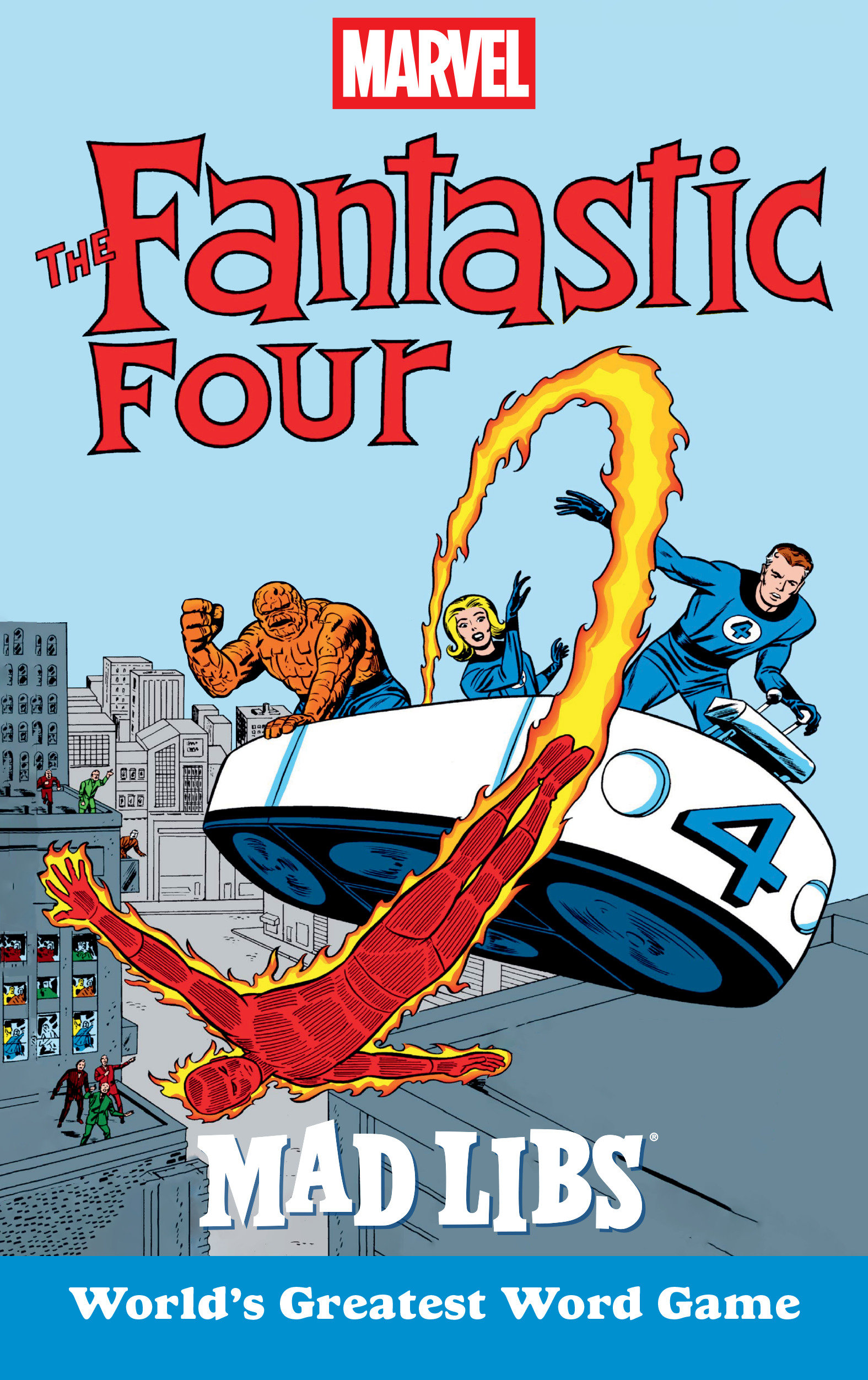 Weekly Pull list - Marvel's The Fantastic Four Mad Libs