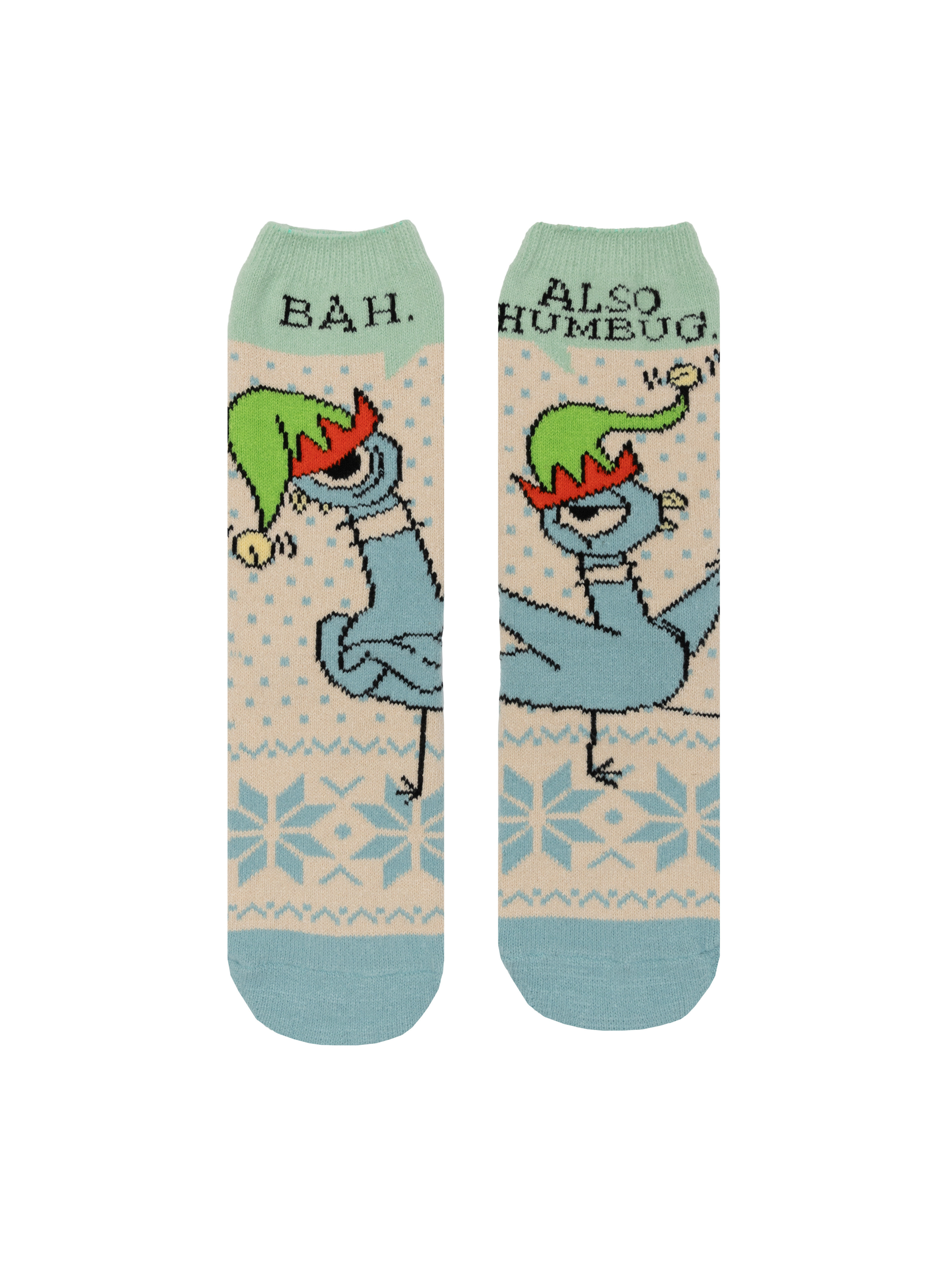 Don't Let The Pigeon Drive The Sleigh Cozy Socks   Large