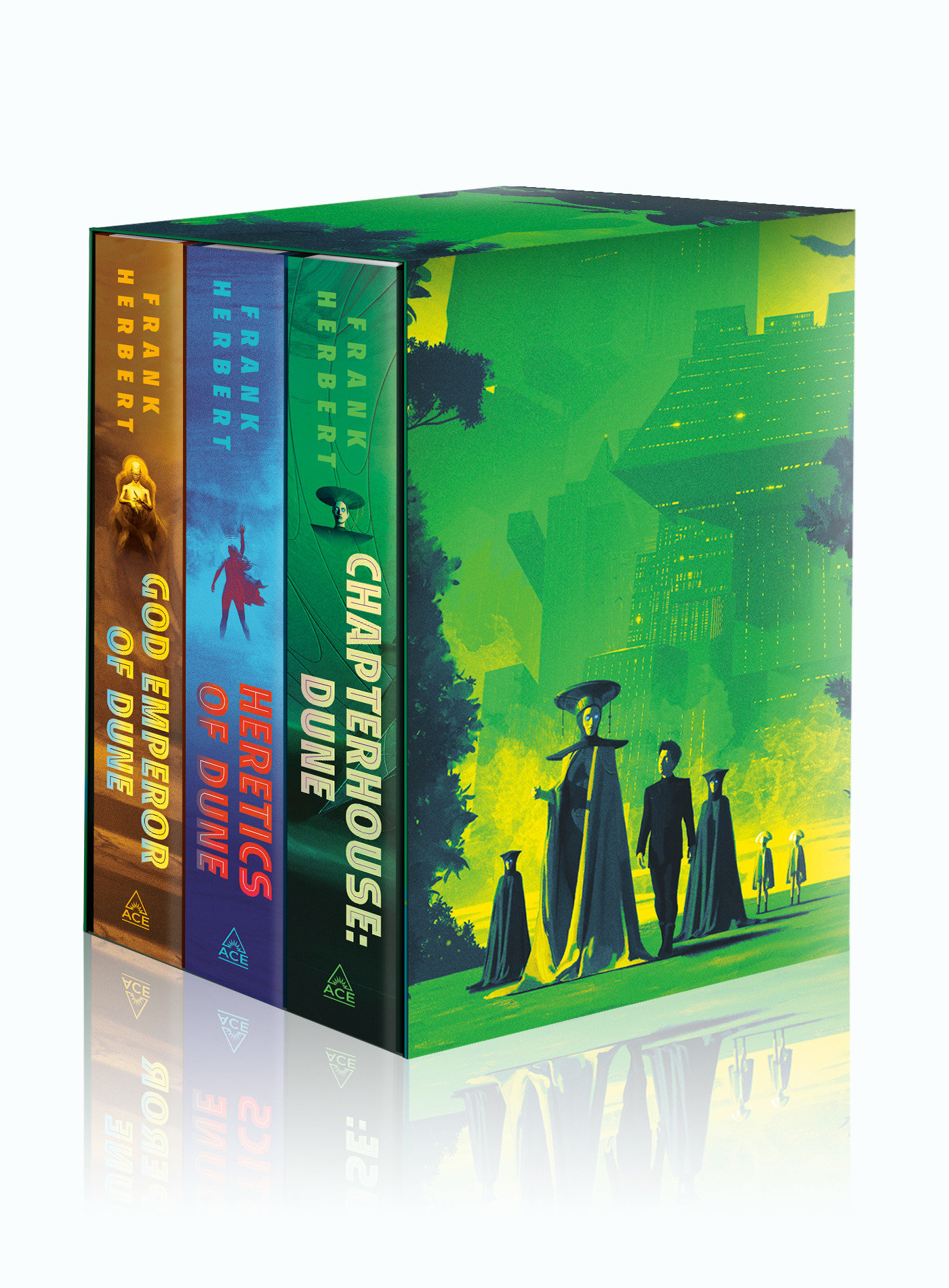 Frank Herbert's Dune Saga Books 4 6 Deluxe Hardcover Boxed Set