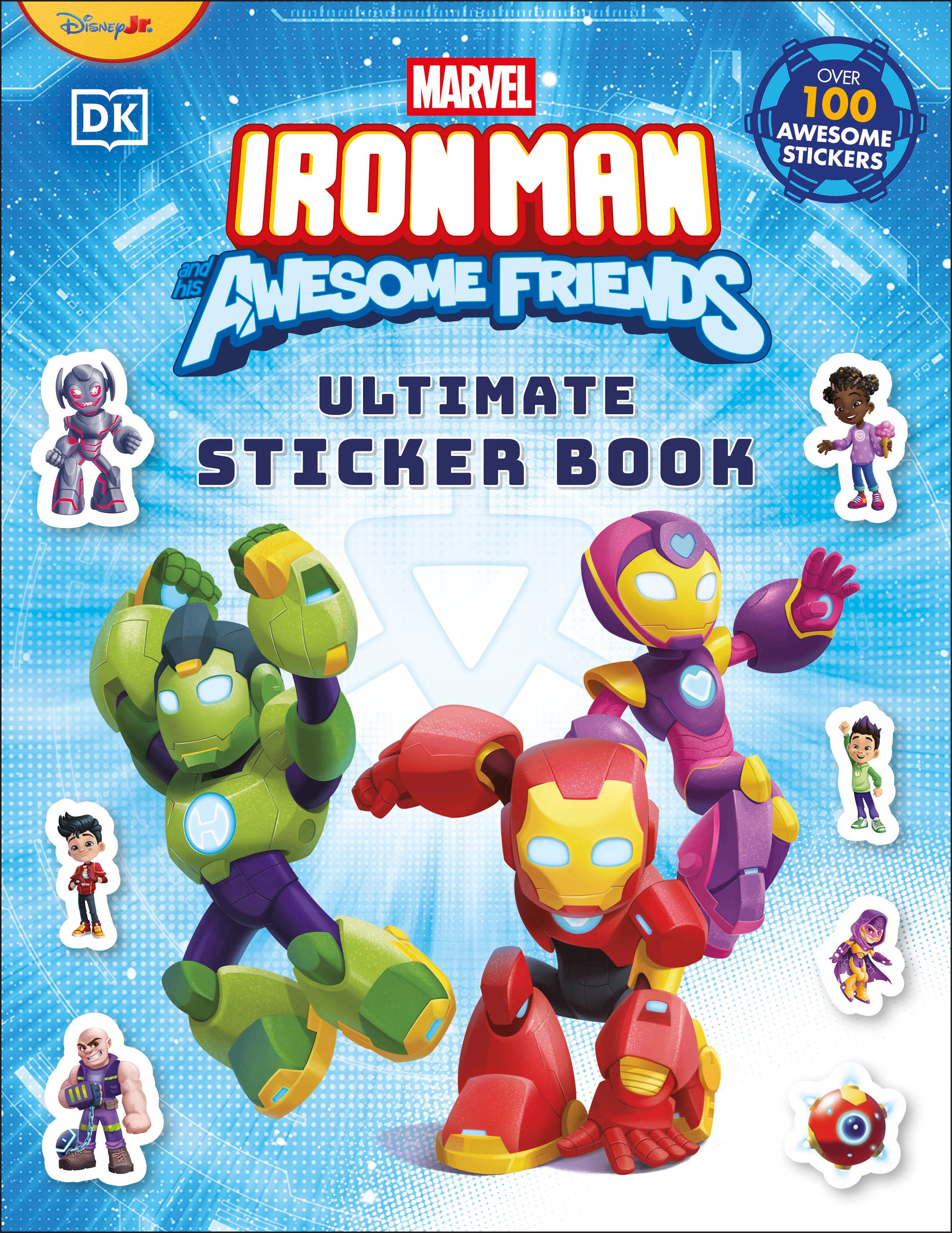 Marvel Iron Man And His Awesome Friends Ultimate Sticker Book