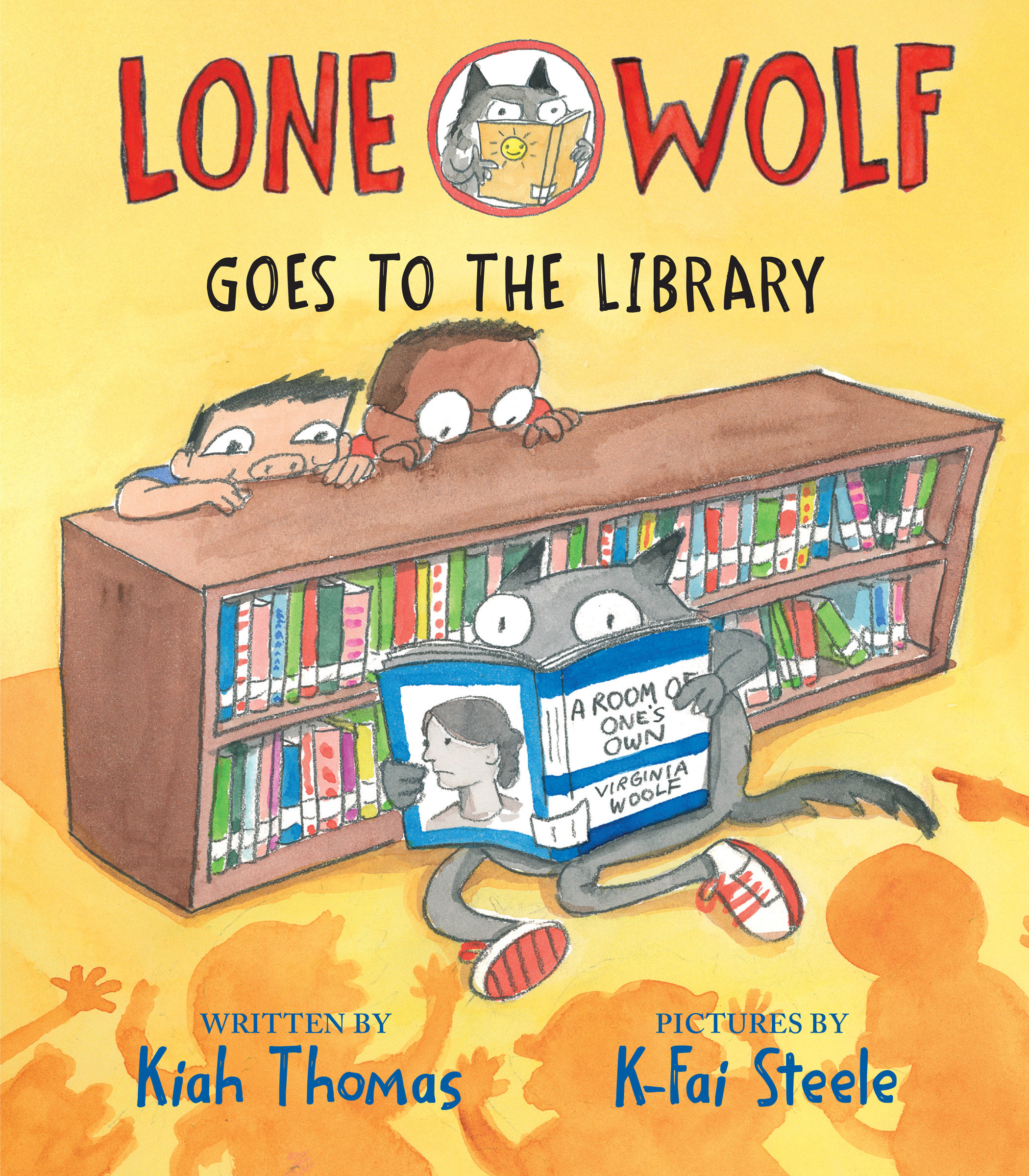 Lone Wolf Goes to the Library