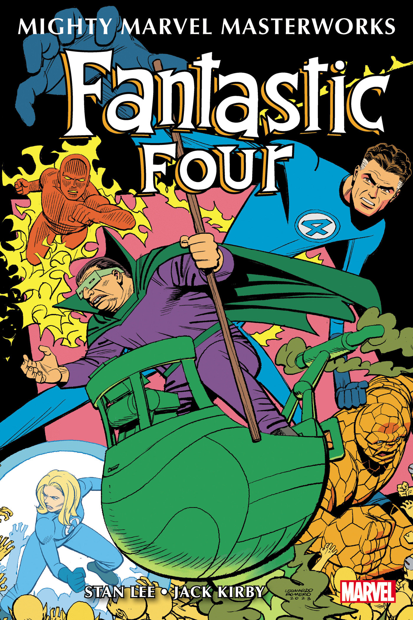 Mighty Marvel Masterworks: The Fantastic Four Volume. 4   The Frightful Four Romero  Cover