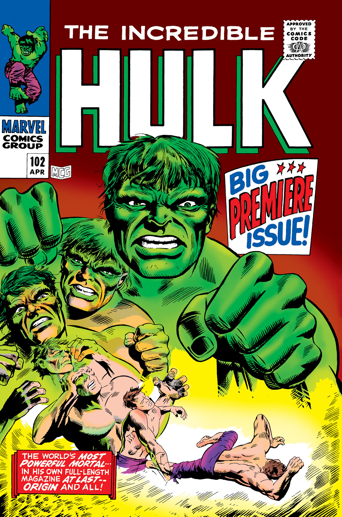 Mighty Marvel Masterworks: The Incredible Hulk Volume. 4   Let There Be Battle Original Cover [Direct Market Only]