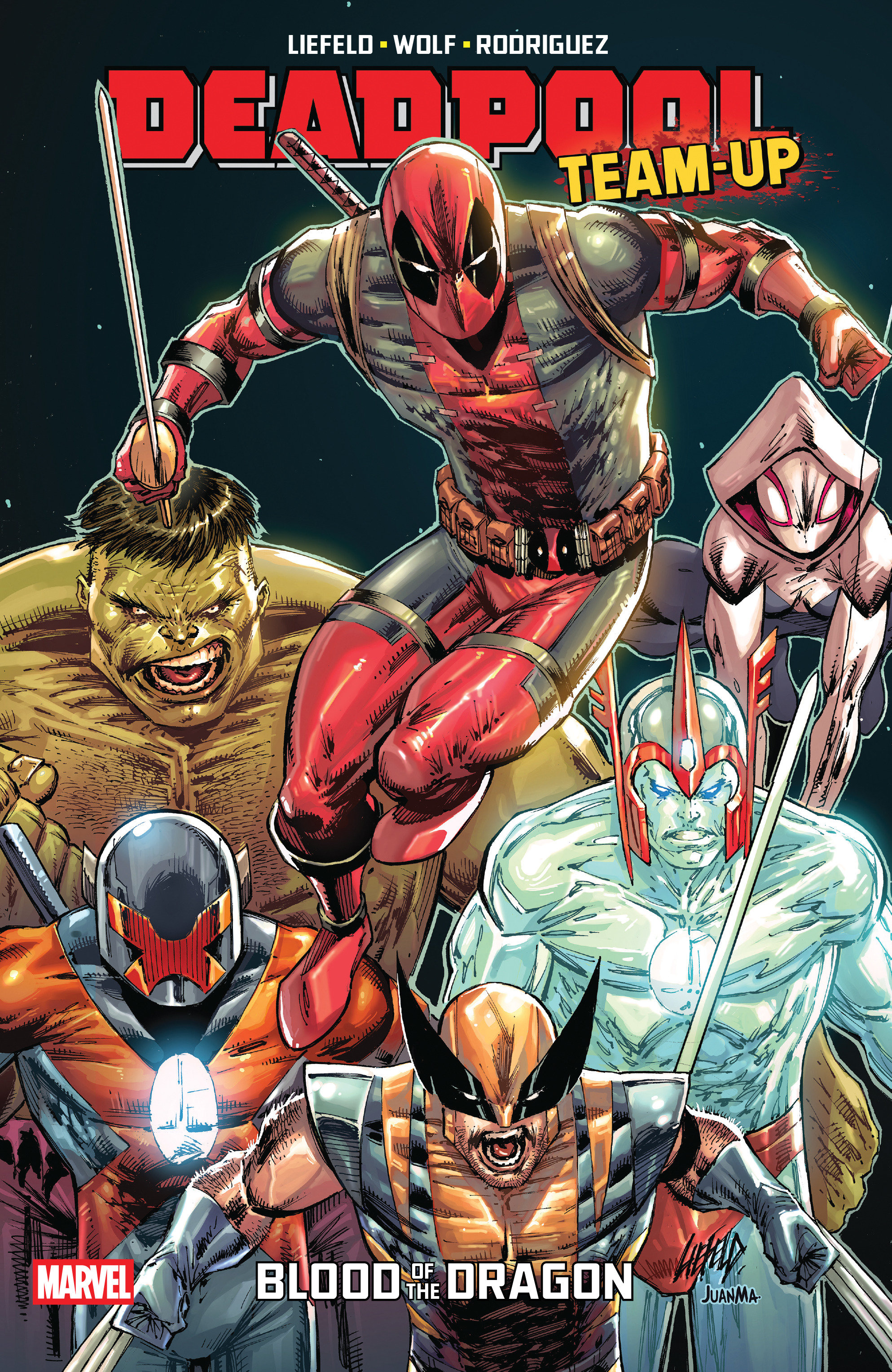 Deadpool Team Up By Rob Liefeld: Blood Of The Dragon