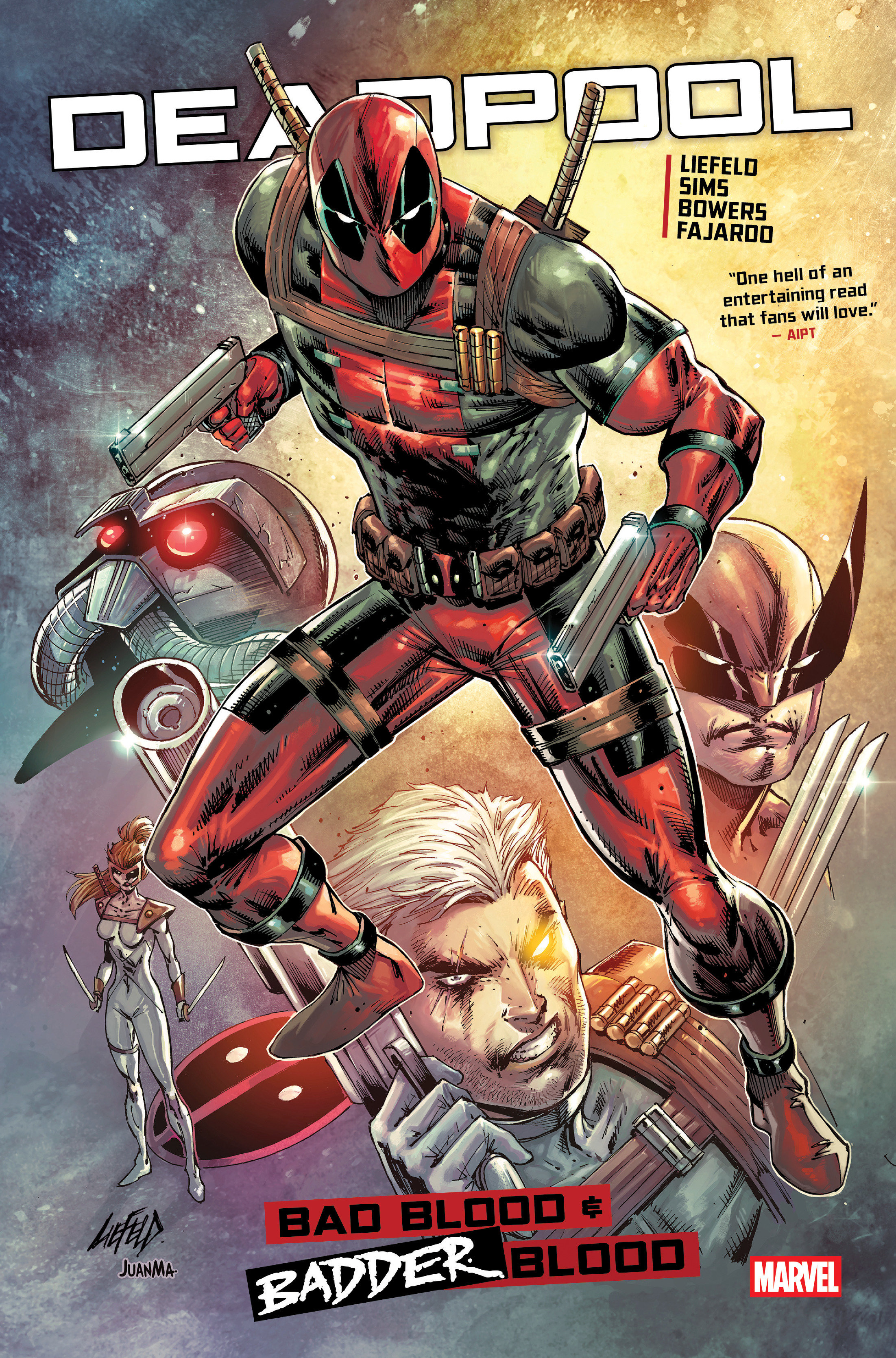 Deadpool Badbadder Blood Hardcover