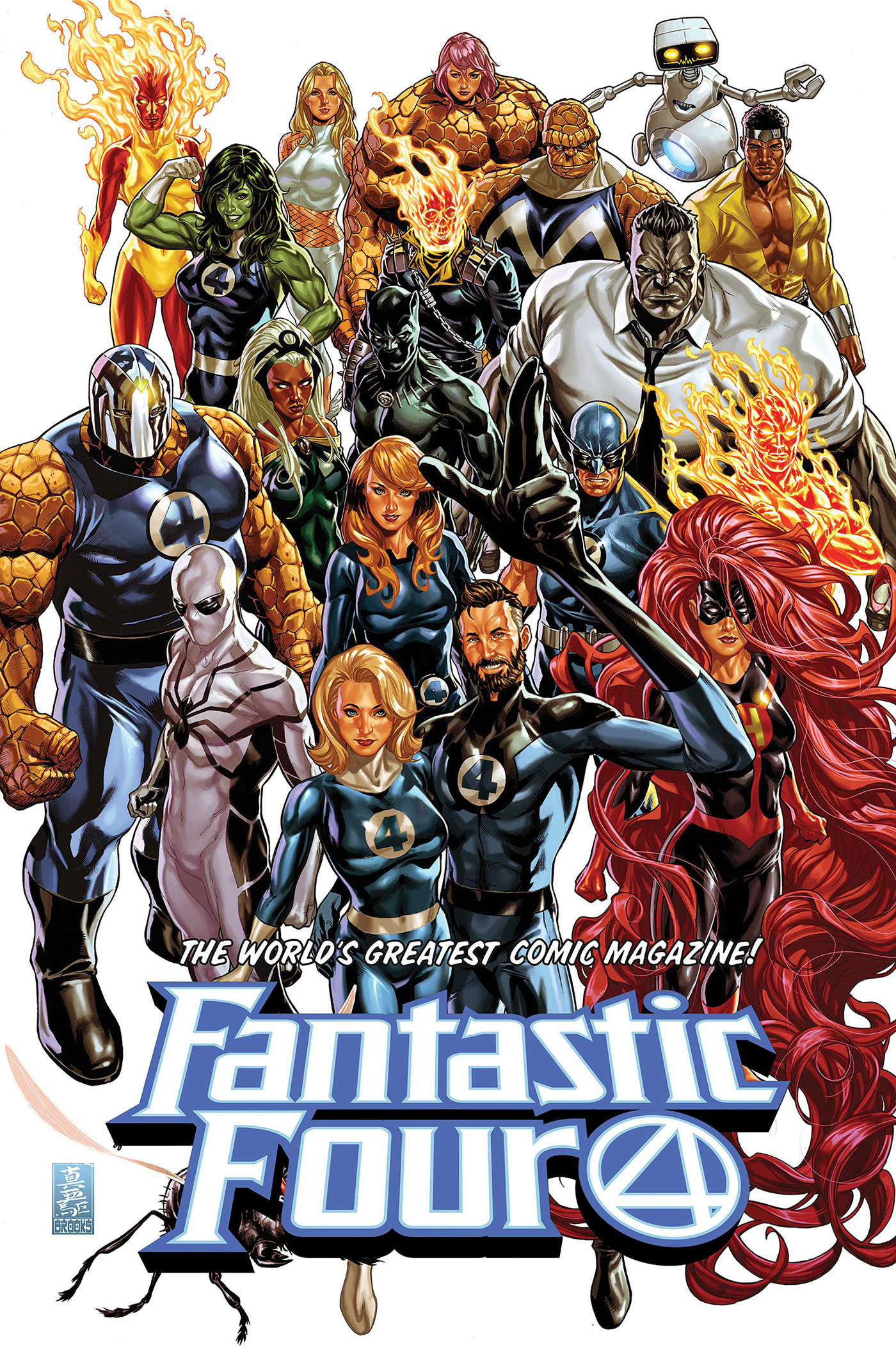 Fantastic Four By Dan Slott Omnibus Volume. 2 Mark Brooks Cover