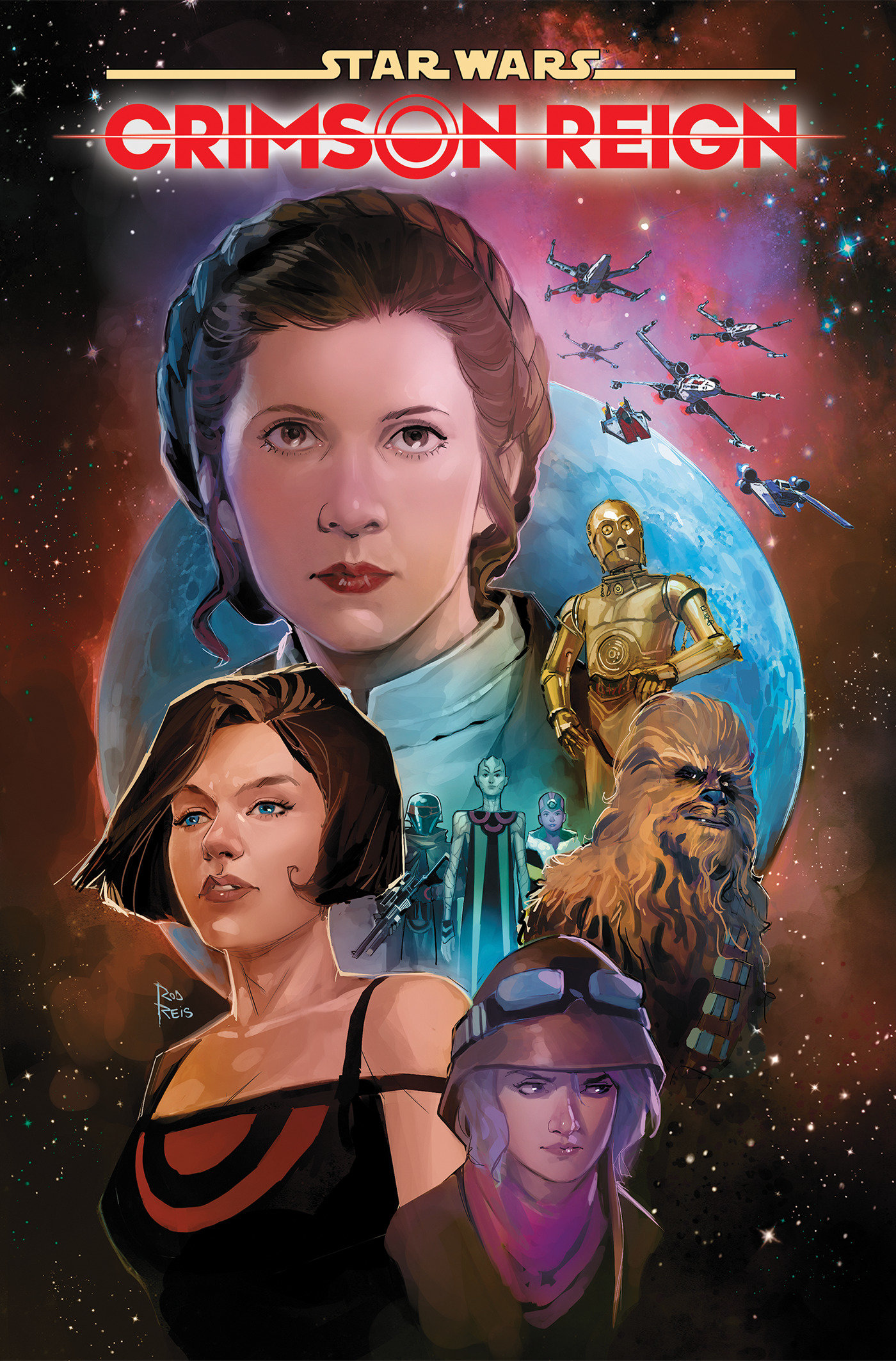 Star Wars Crimson Reign Omnibus Hardcover Rod Reis Cover Direct Market Variant