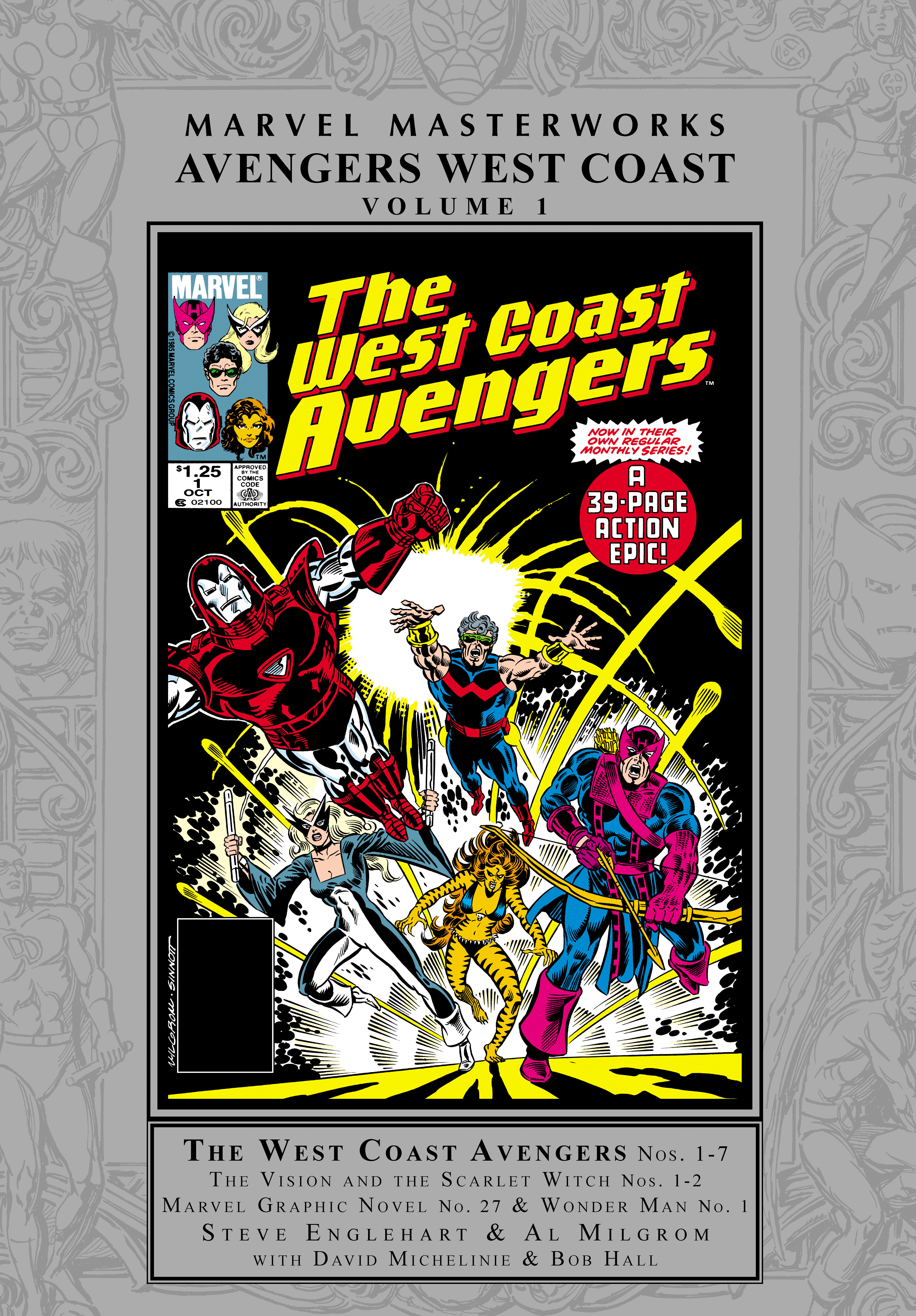 Marvel Masterworks Avengers West Coast Hardcover Volume 01
