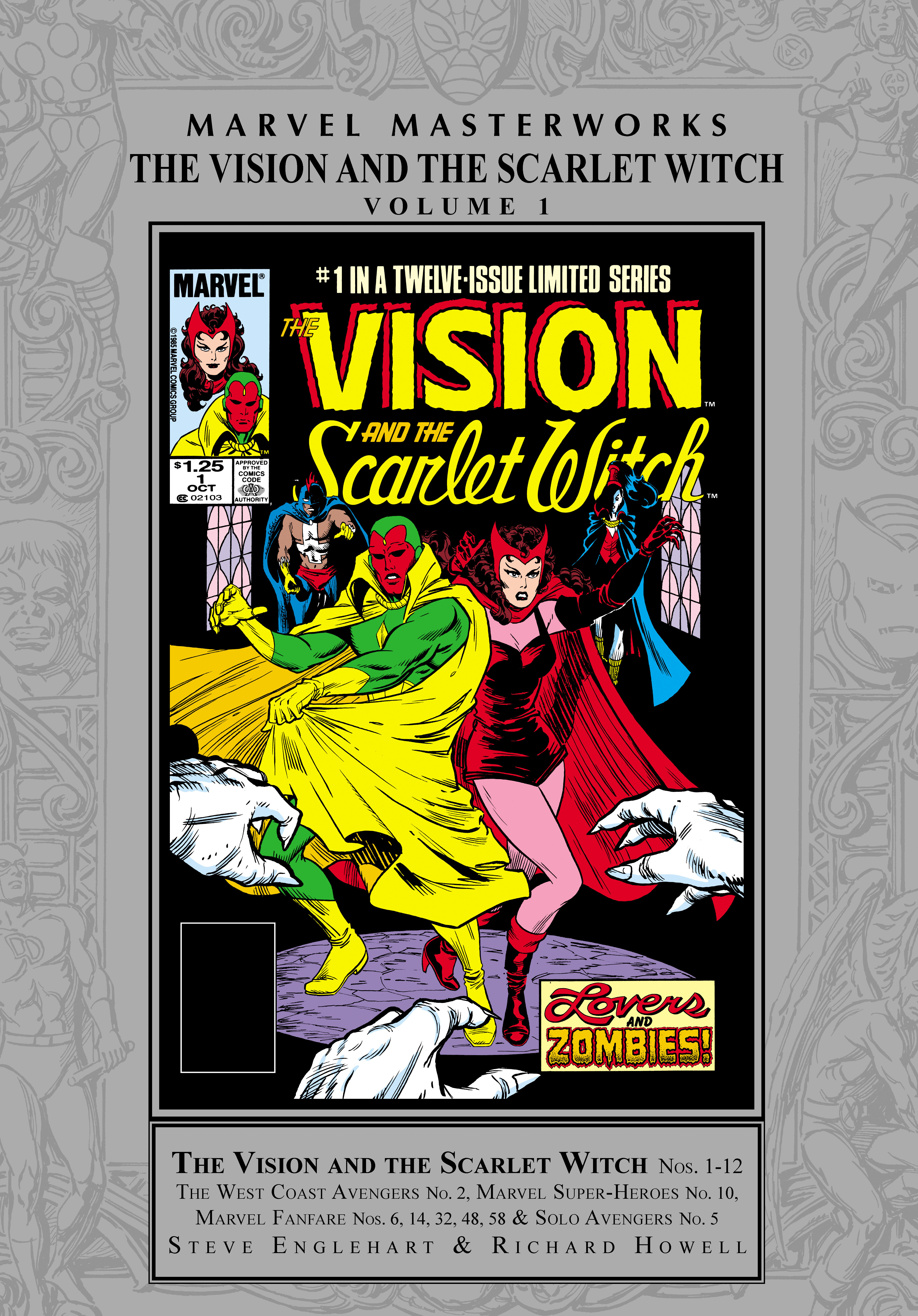 Marvel Masterworks Vision And The Scarlet Witch Hardcover Volume 01