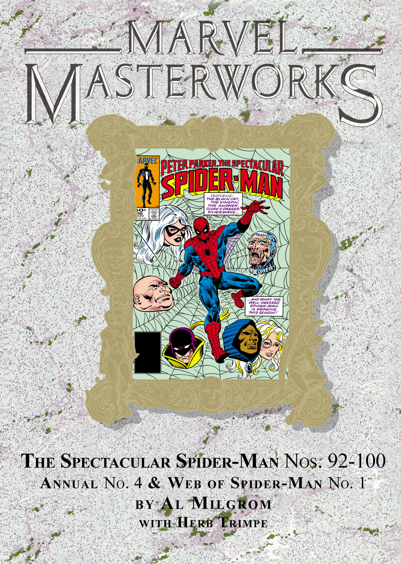Marvel Masterworks The Spectacular Spider-Man Hardcover Volume 08 Volume 277 Direct Market Variant